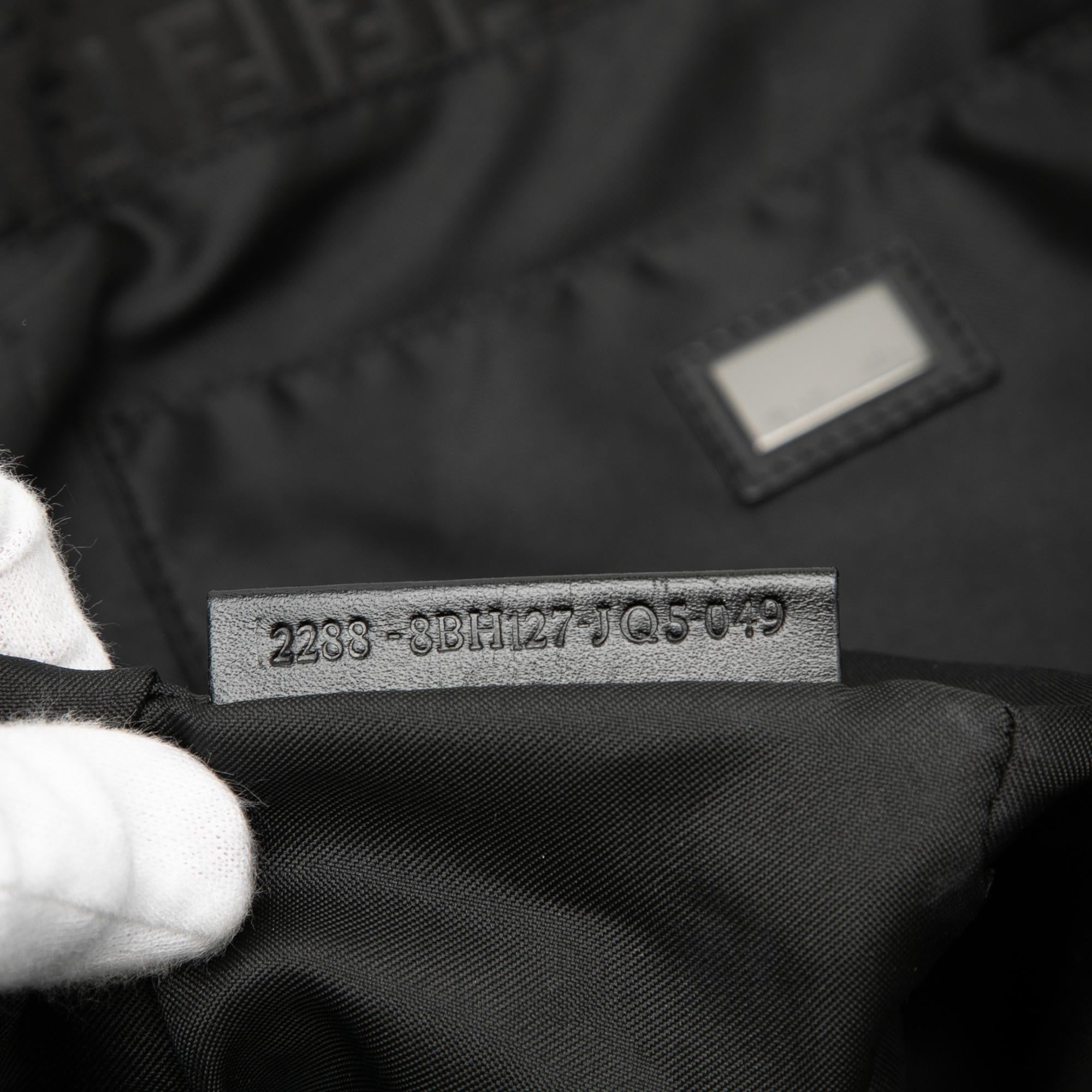 Fendi Zucchino Canvas Tote