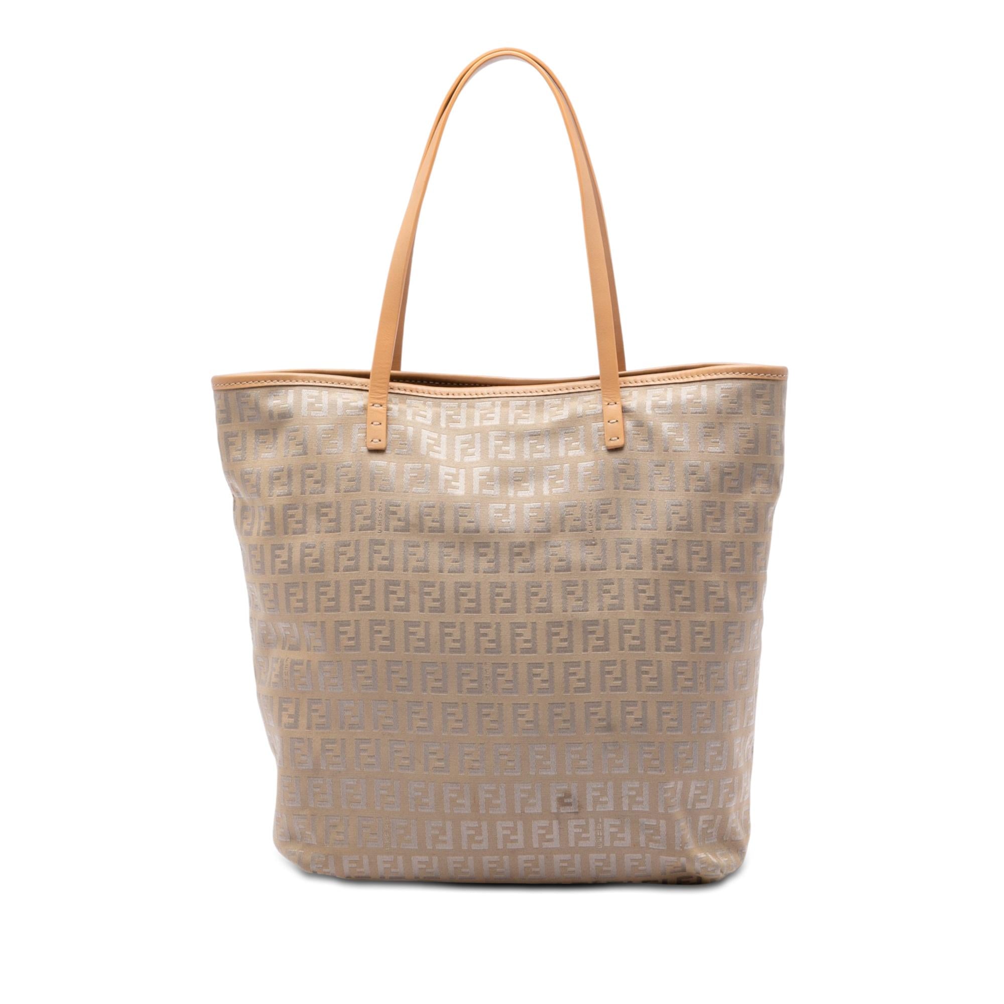 Fendi Zucchino Canvas Tote