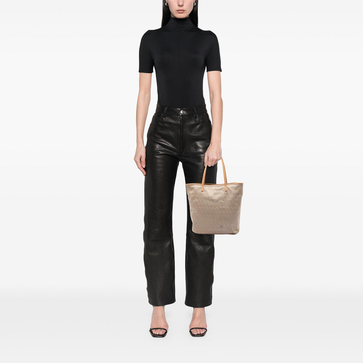 Fendi Zucchino Canvas Tote