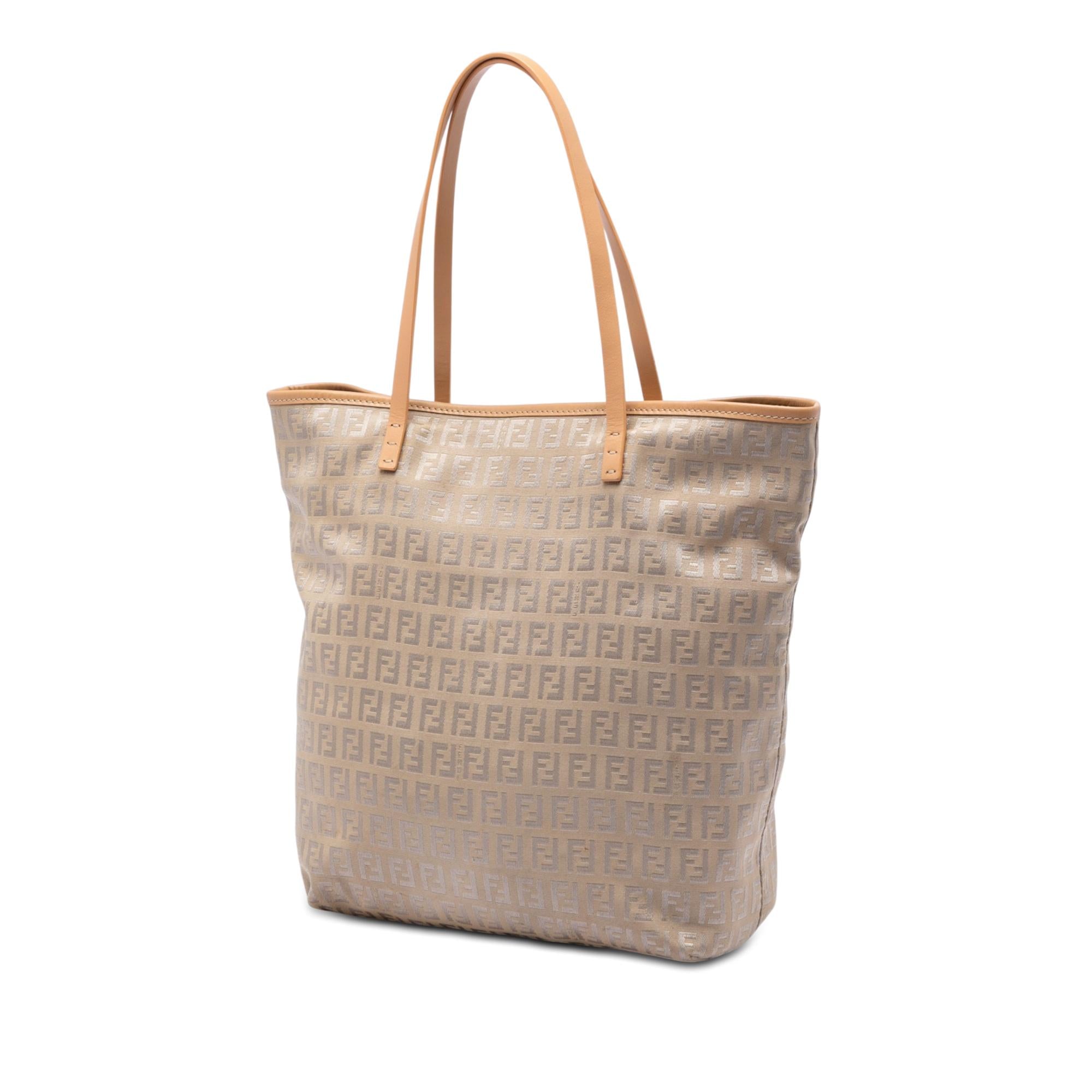 Fendi Zucchino Canvas Tote