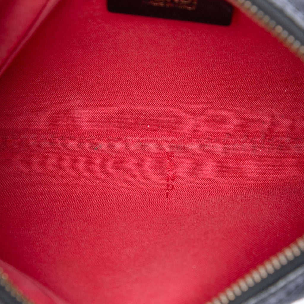 Fendi Zucchino Spalmati Chain Pochette