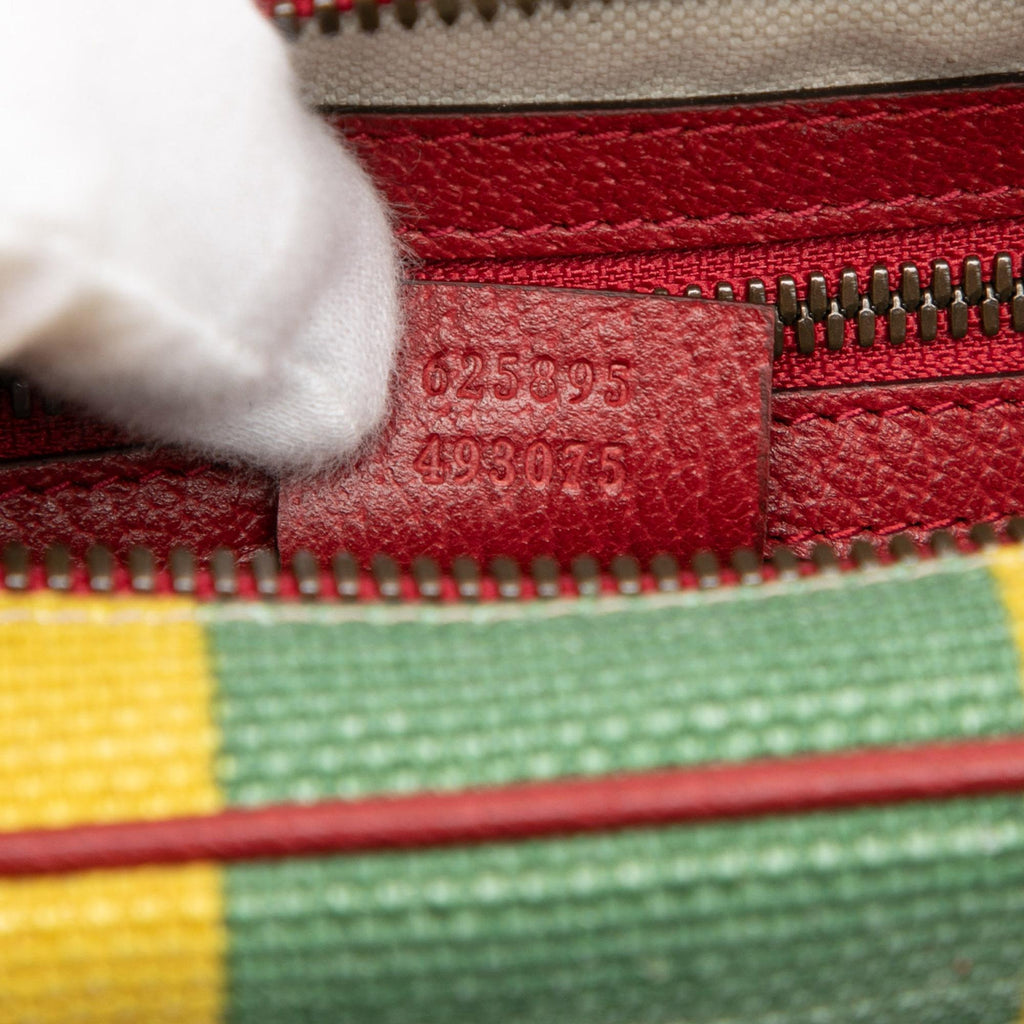 Gucci Baiadera Canvas Stripe Belt Bag