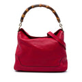 Gucci Calfskin Bamboo Diana Satchel