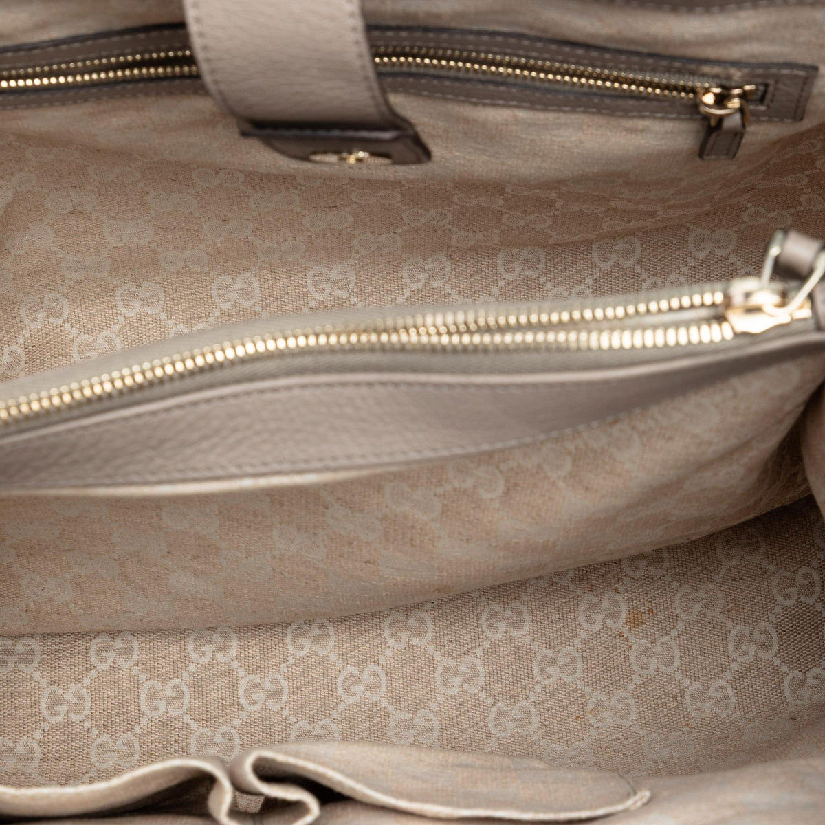 Gucci Calfskin Bamboo Diana Tote