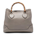 Gucci Calfskin Bamboo Diana Tote
