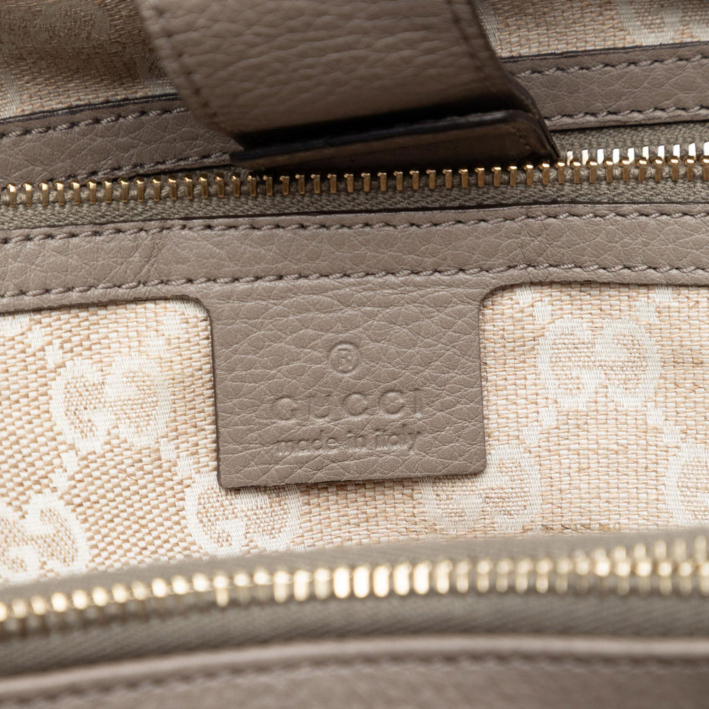 Gucci Calfskin Bamboo Diana Tote