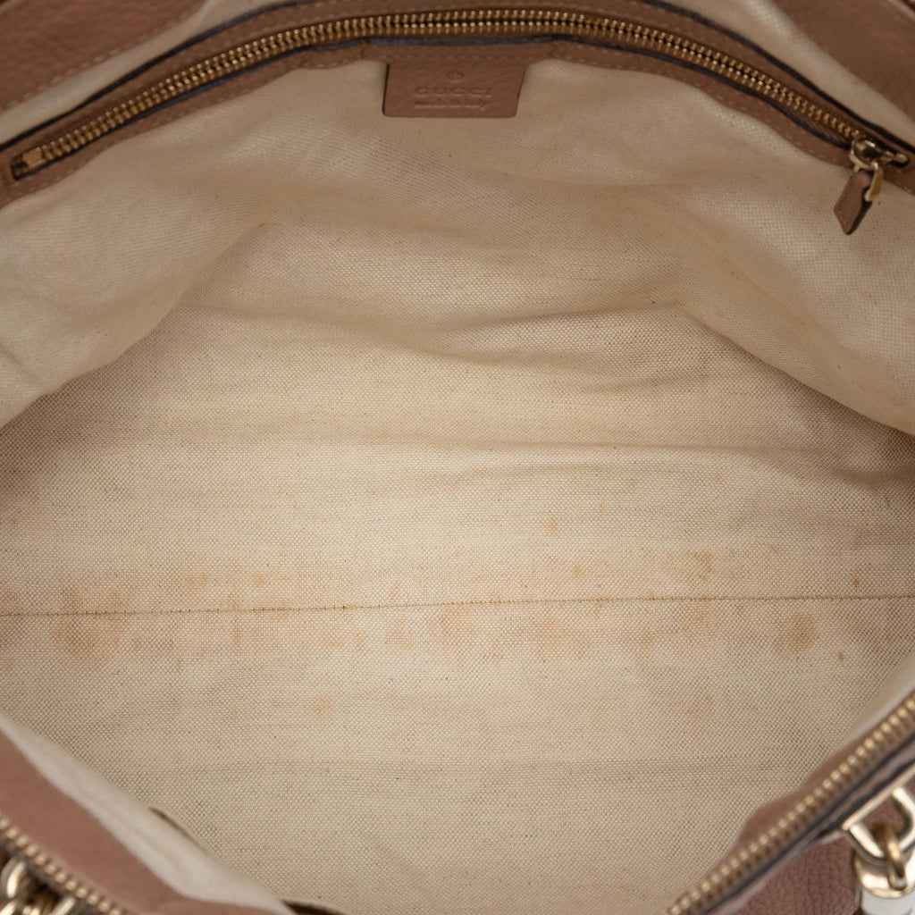 Gucci Calfskin Bella Convertible Tote