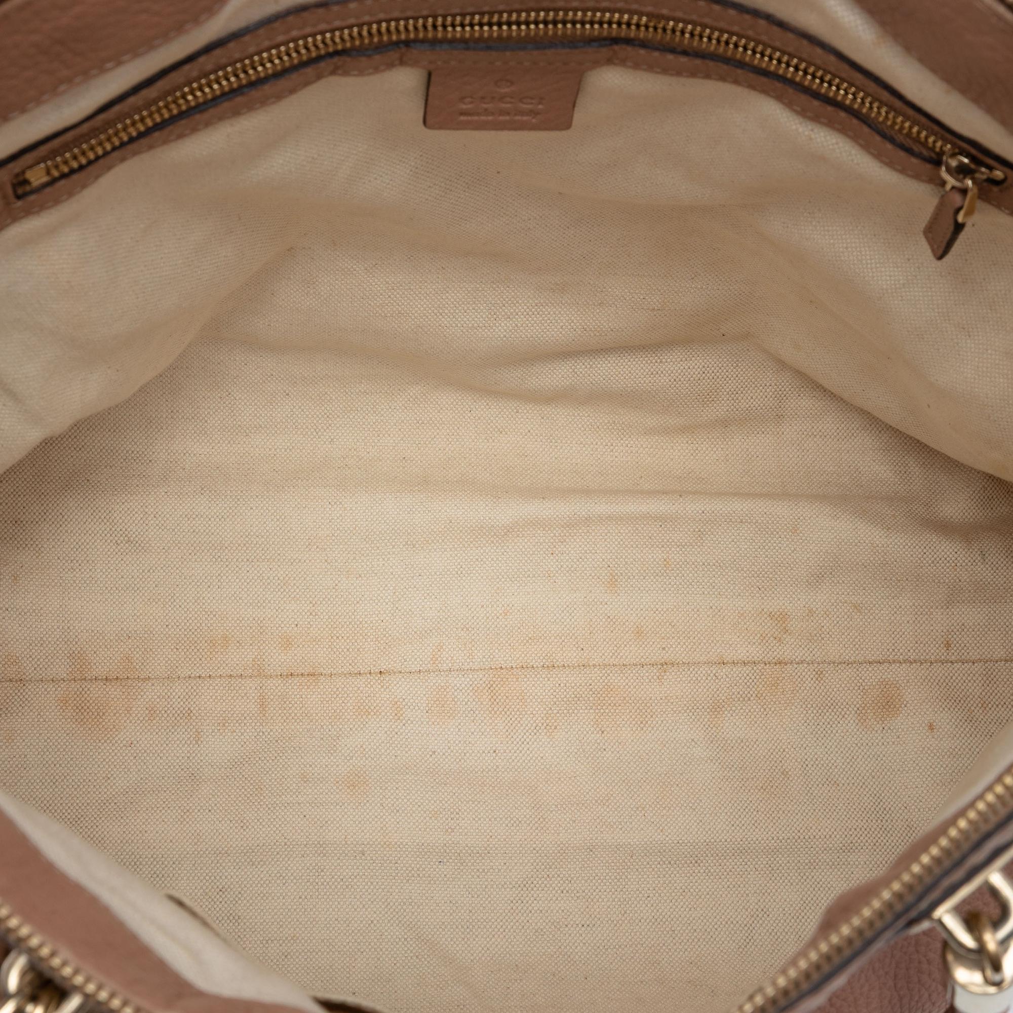 Gucci Calfskin Bella Convertible Tote