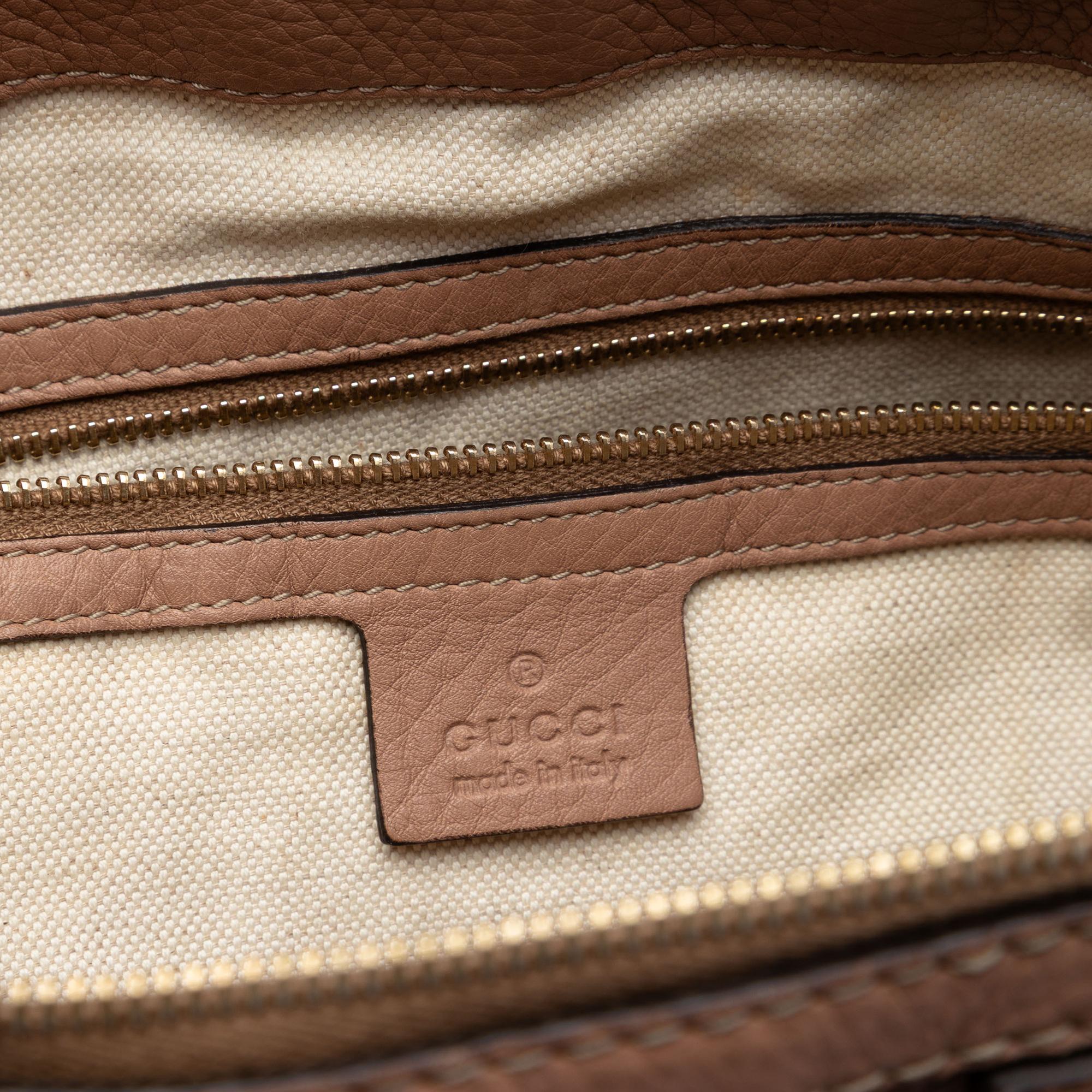 Gucci Calfskin Bella Convertible Tote