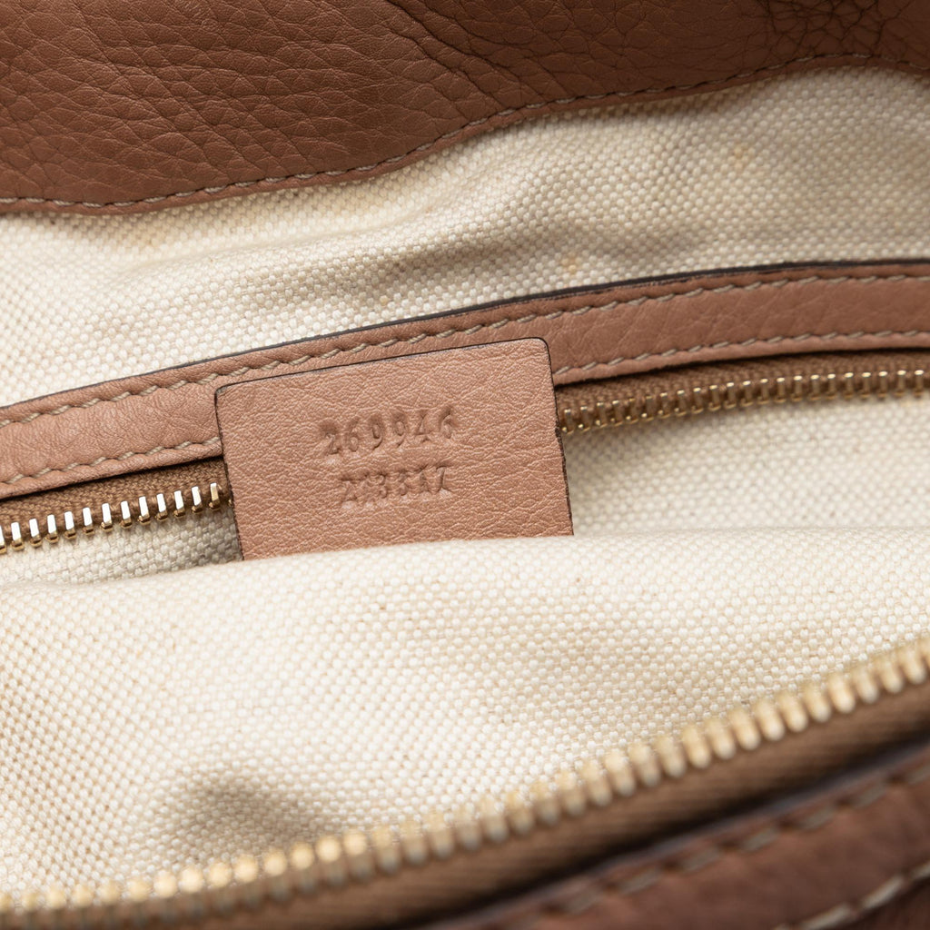 Gucci Calfskin Bella Convertible Tote