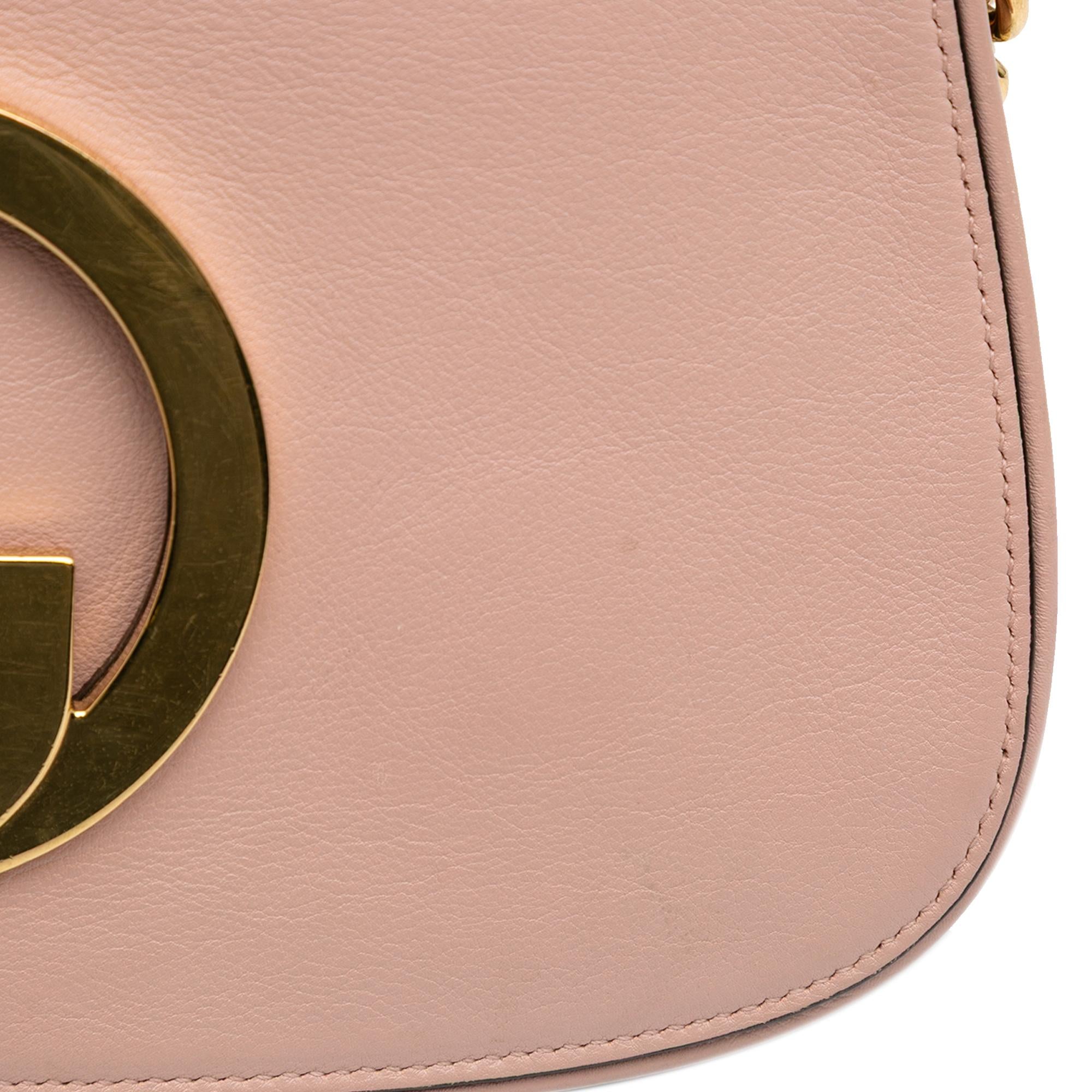 Gucci Calfskin Blondie Chain Satchel