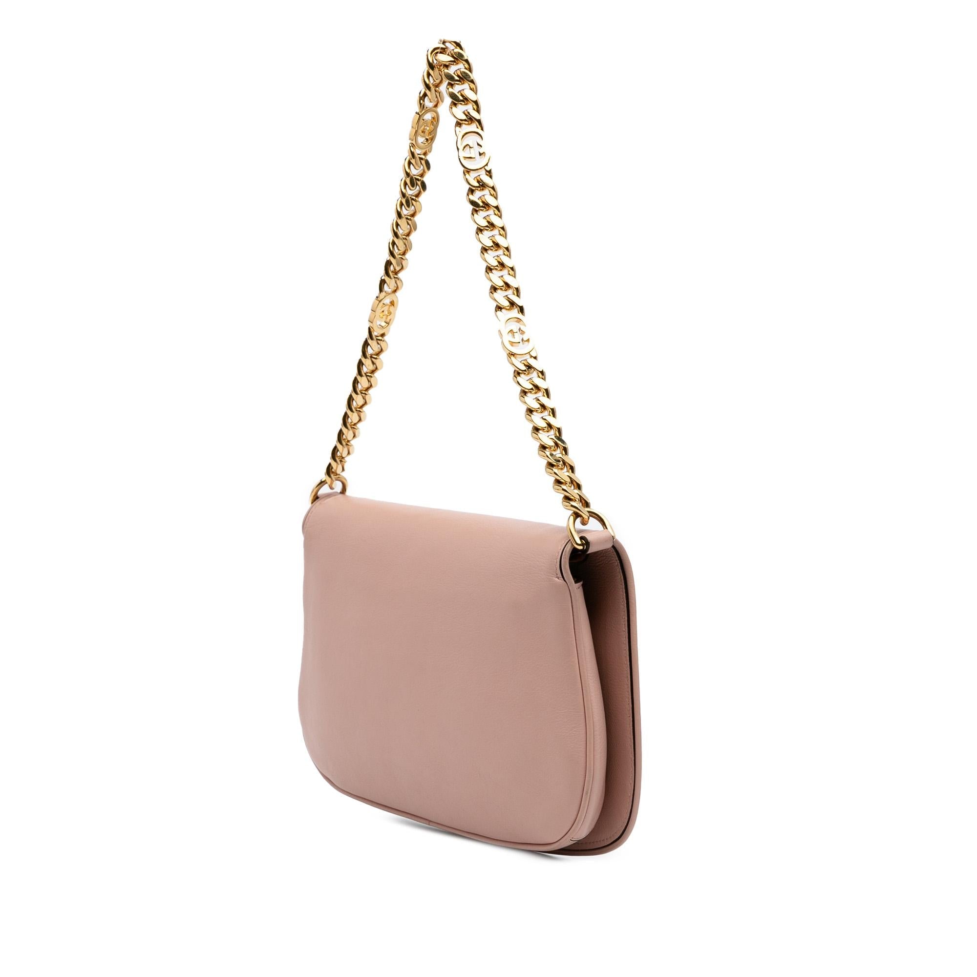 Gucci Calfskin Blondie Chain Satchel