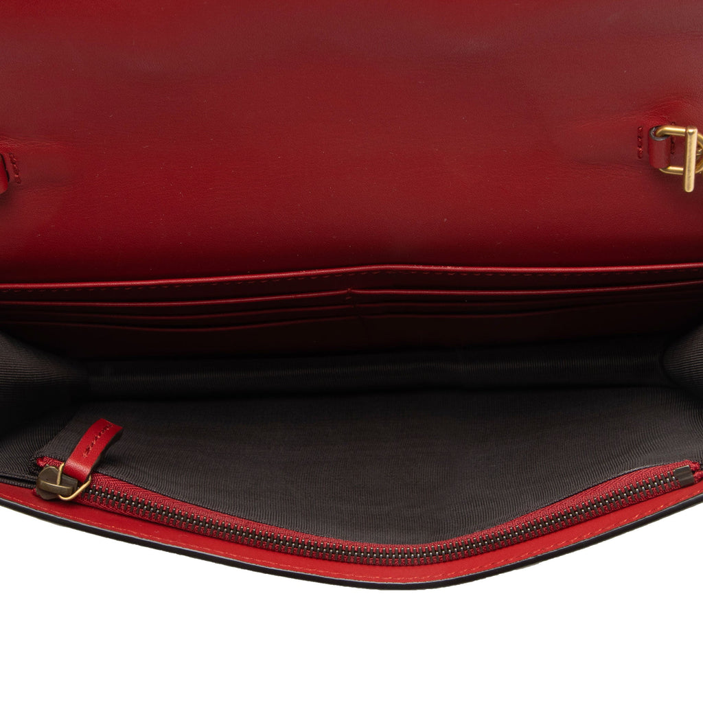 Gucci Calfskin Queen Margaret Wallet on Chain