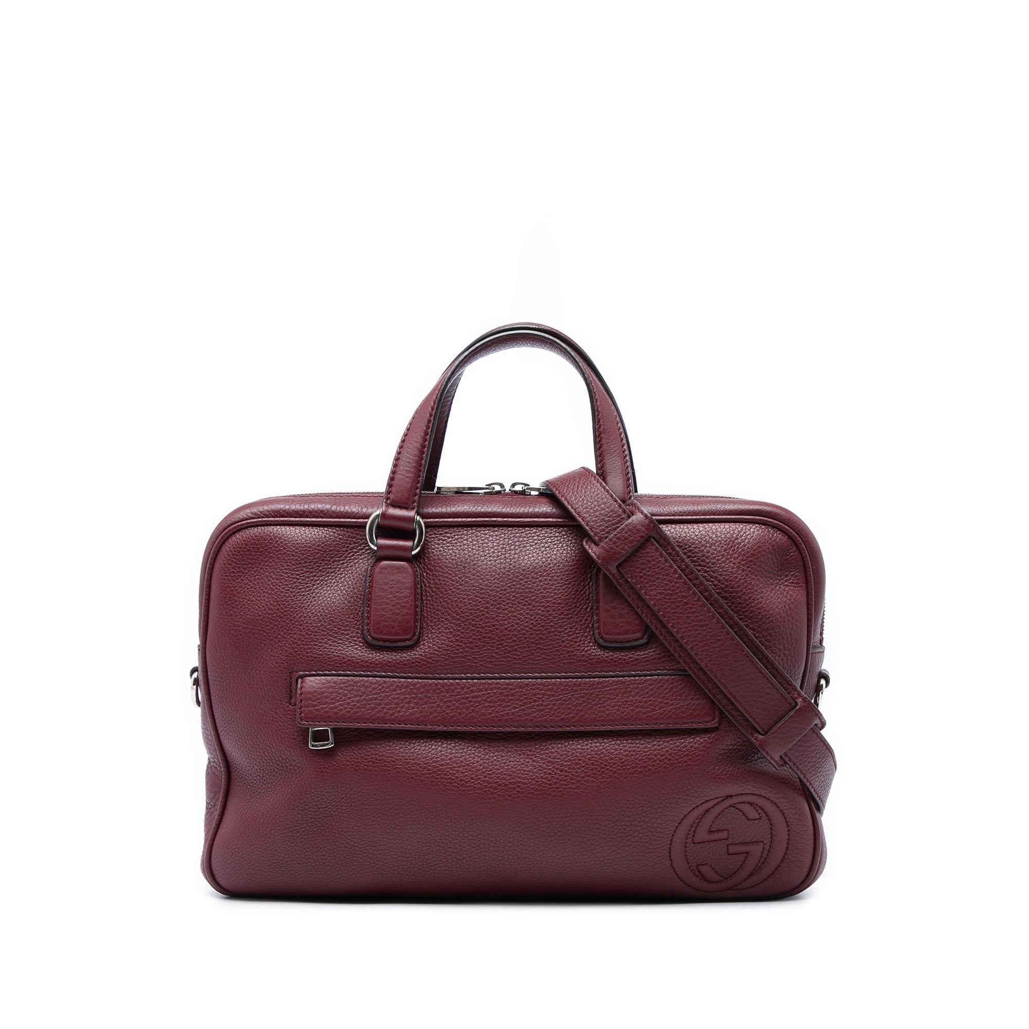 Gucci Calfskin Soho Briefcase