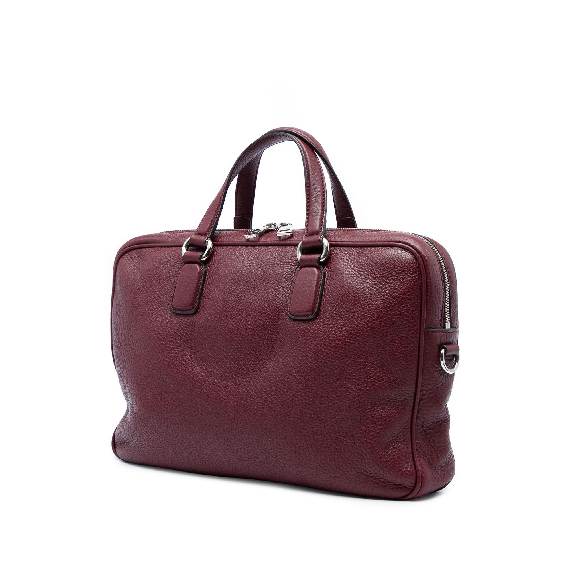 Gucci Calfskin Soho Briefcase