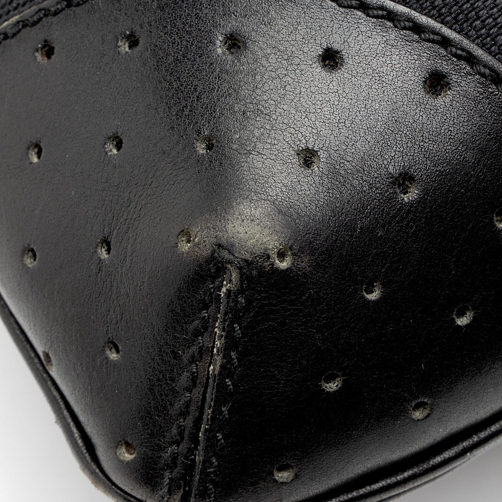 Gucci Canvas Reins Medium Shoulder Bag