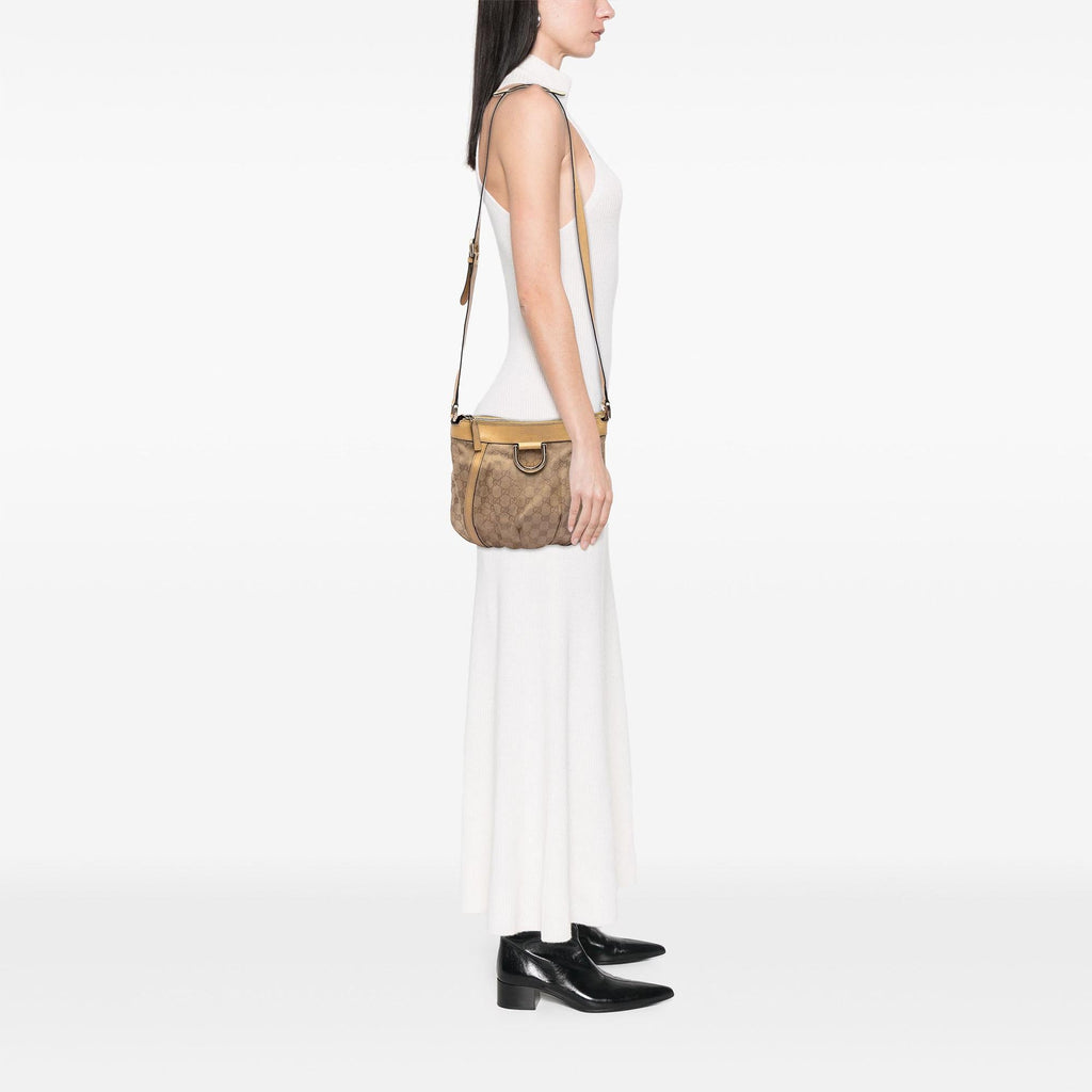 Gucci GG Canvas Abbey D Ring Crossbody