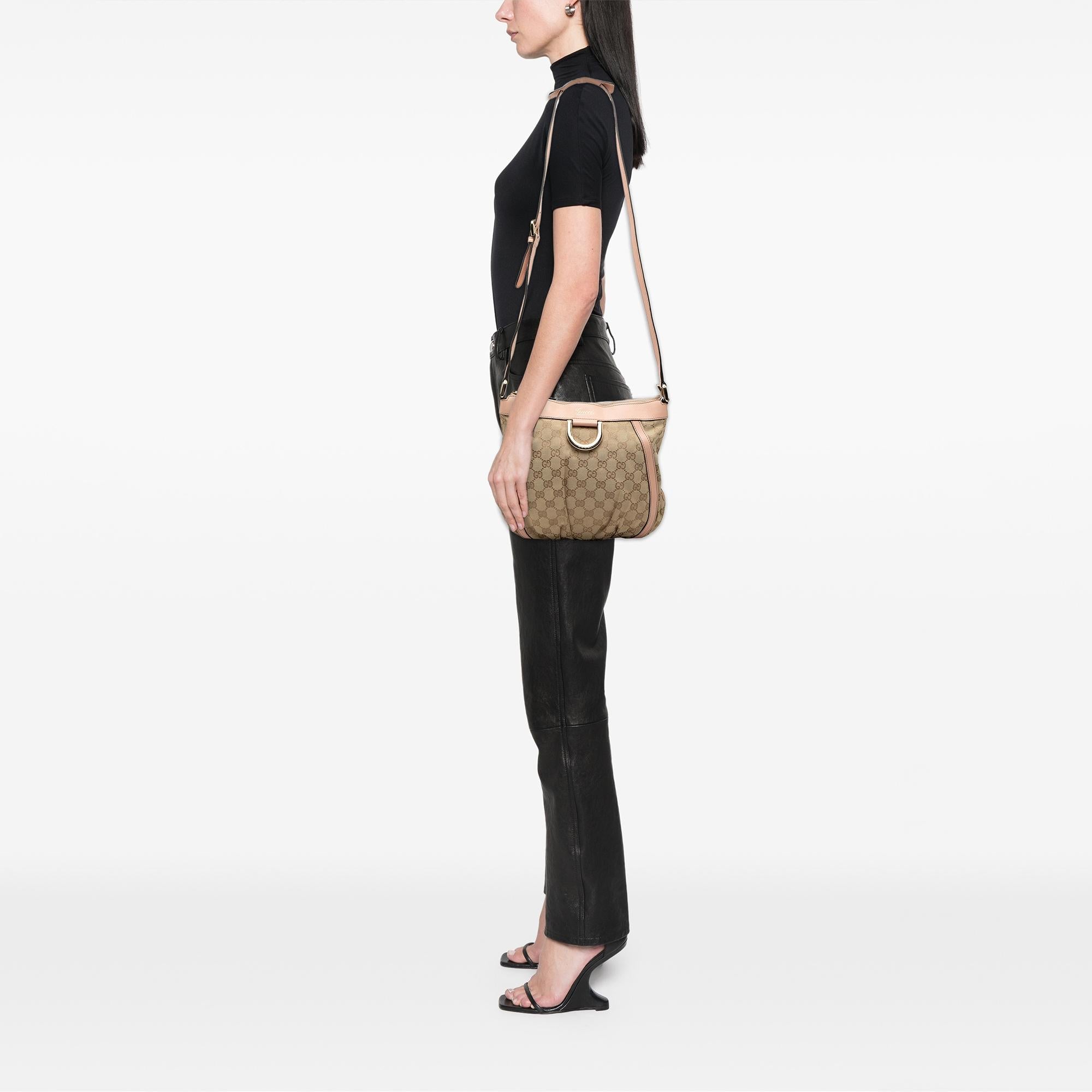 Gucci GG Canvas Abbey D Ring Crossbody