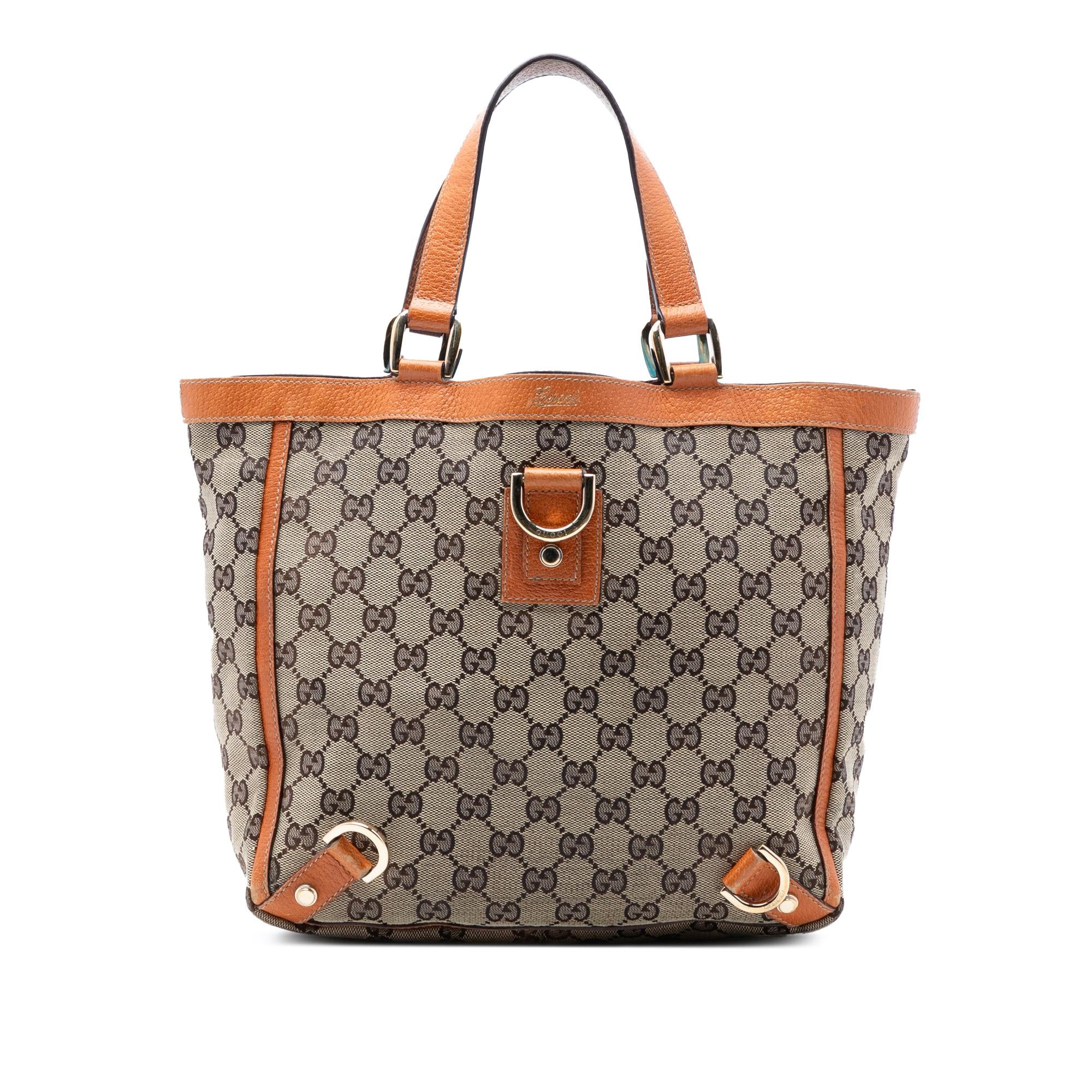 Gucci GG Canvas Abbey D Ring Tote