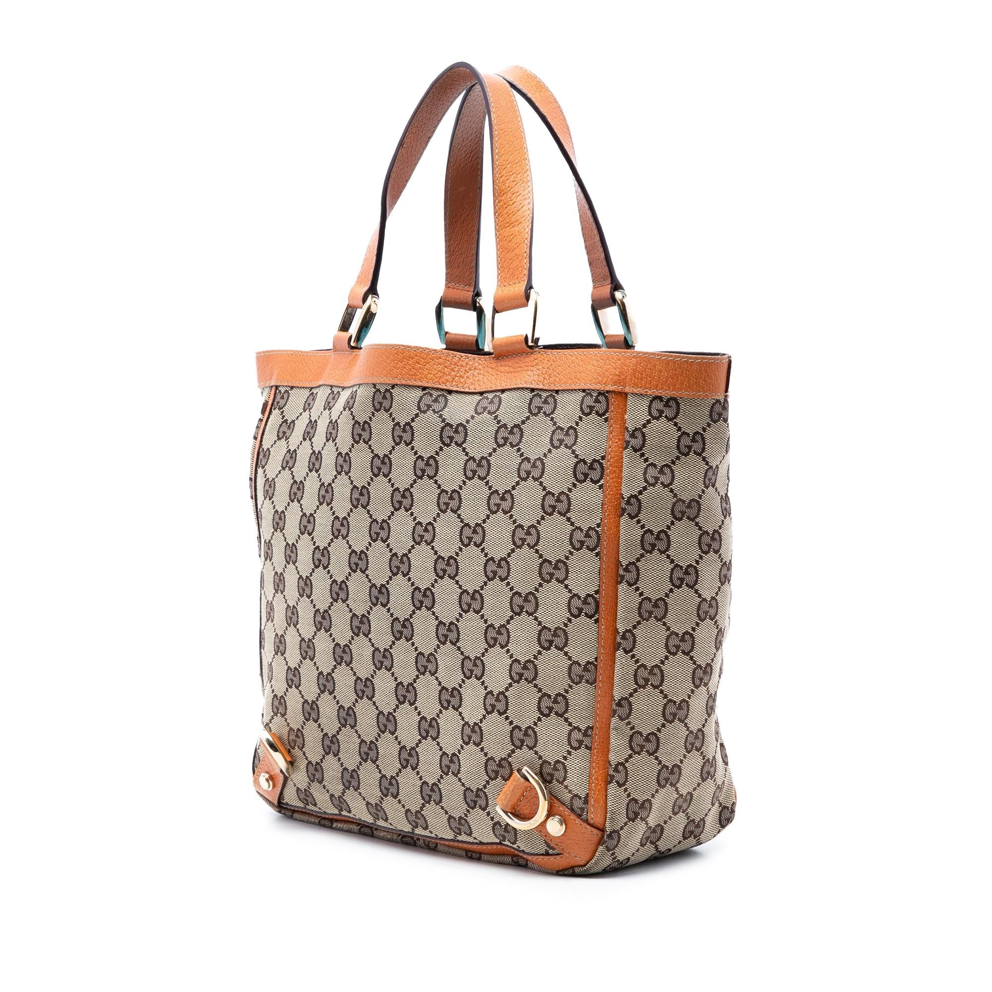 Gucci GG Canvas Abbey D Ring Tote