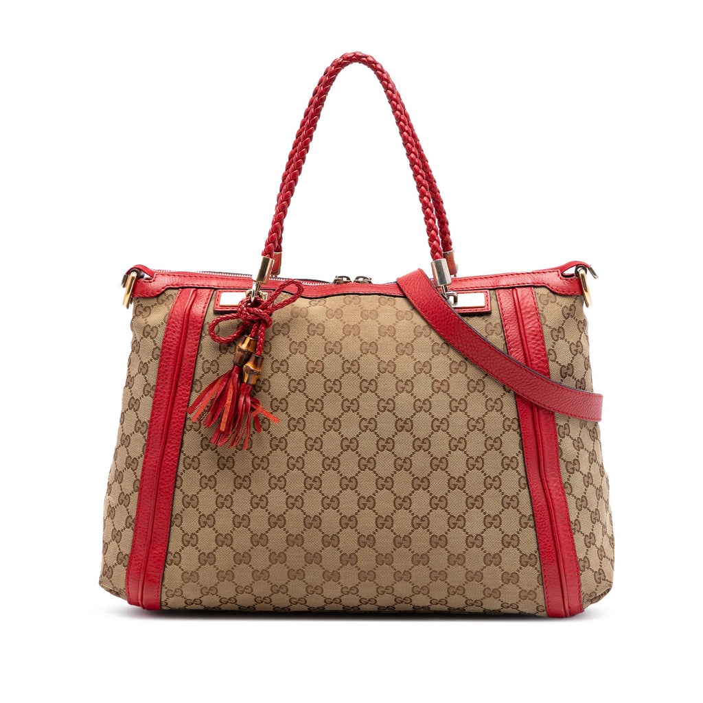 Gucci GG Canvas Bella Tote