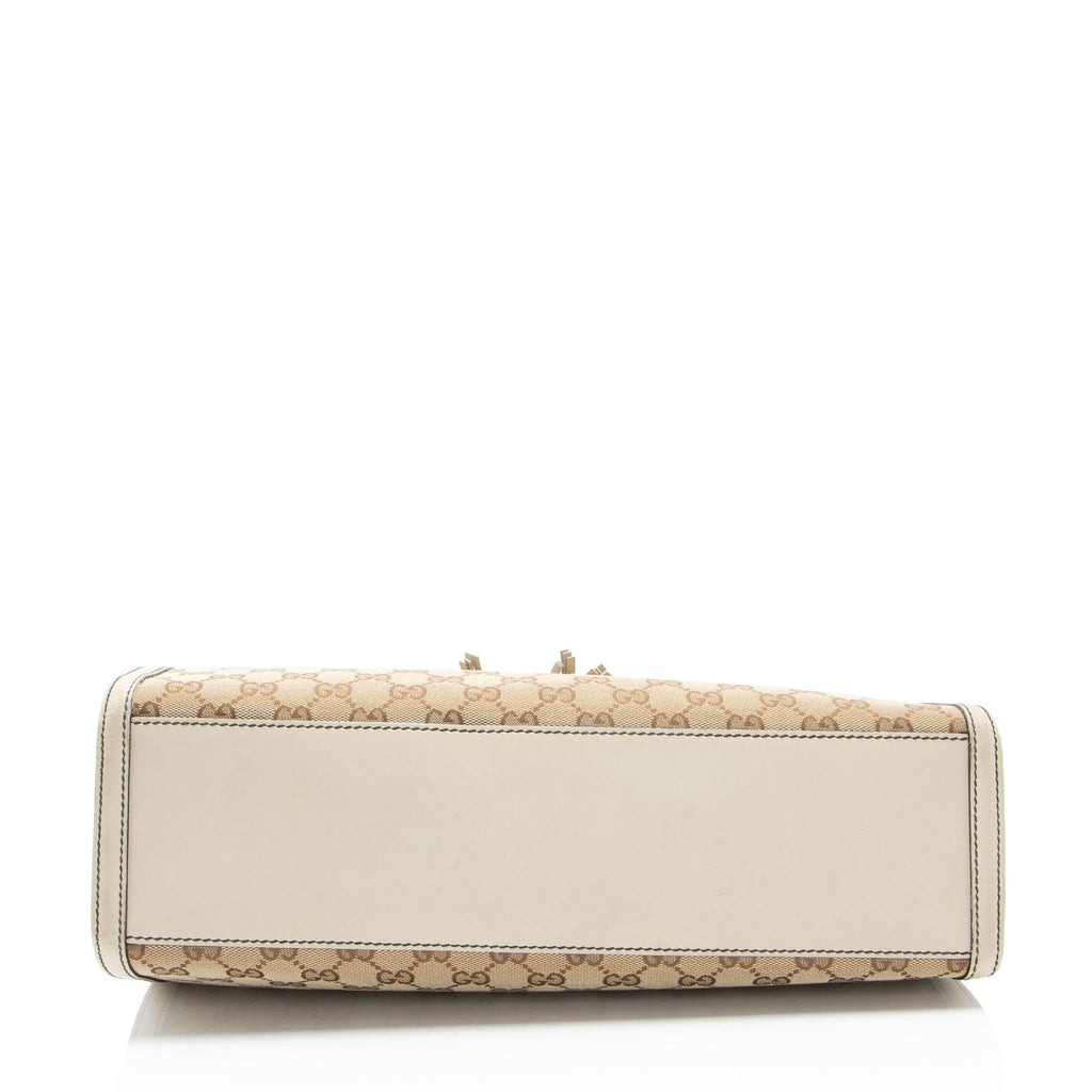 Gucci GG Canvas Emily Large Shoulder Bag