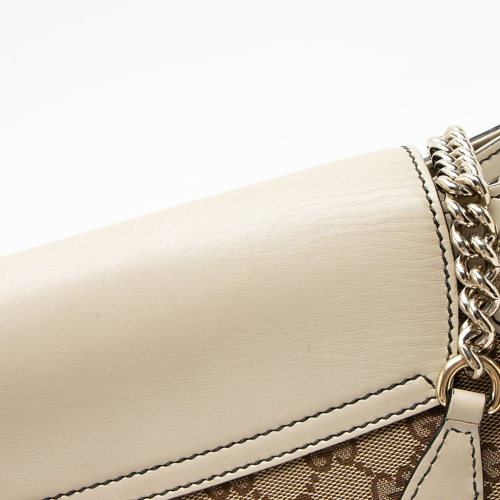 Gucci GG Canvas Emily Large Shoulder Bag