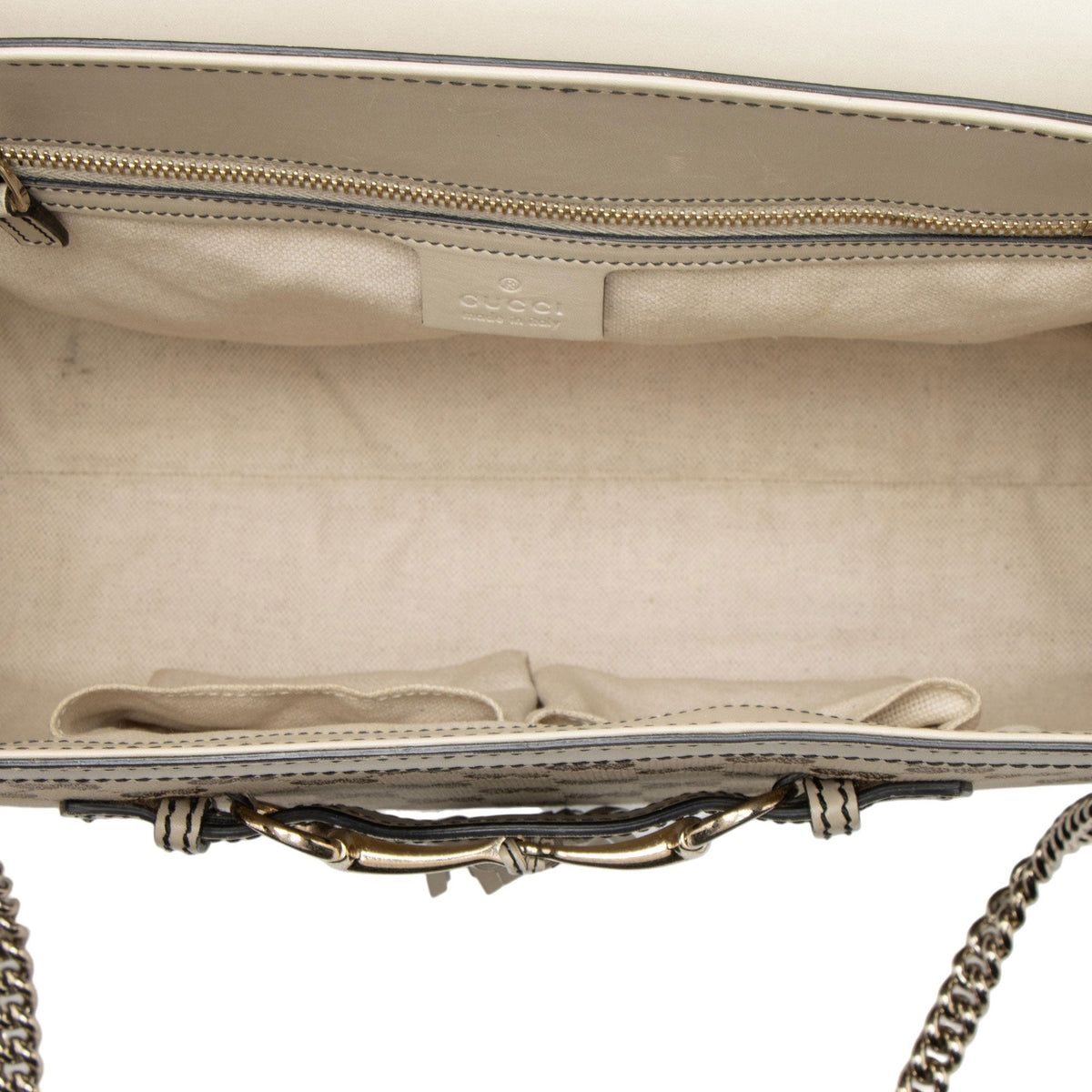 Gucci GG Canvas Emily Large Shoulder Bag