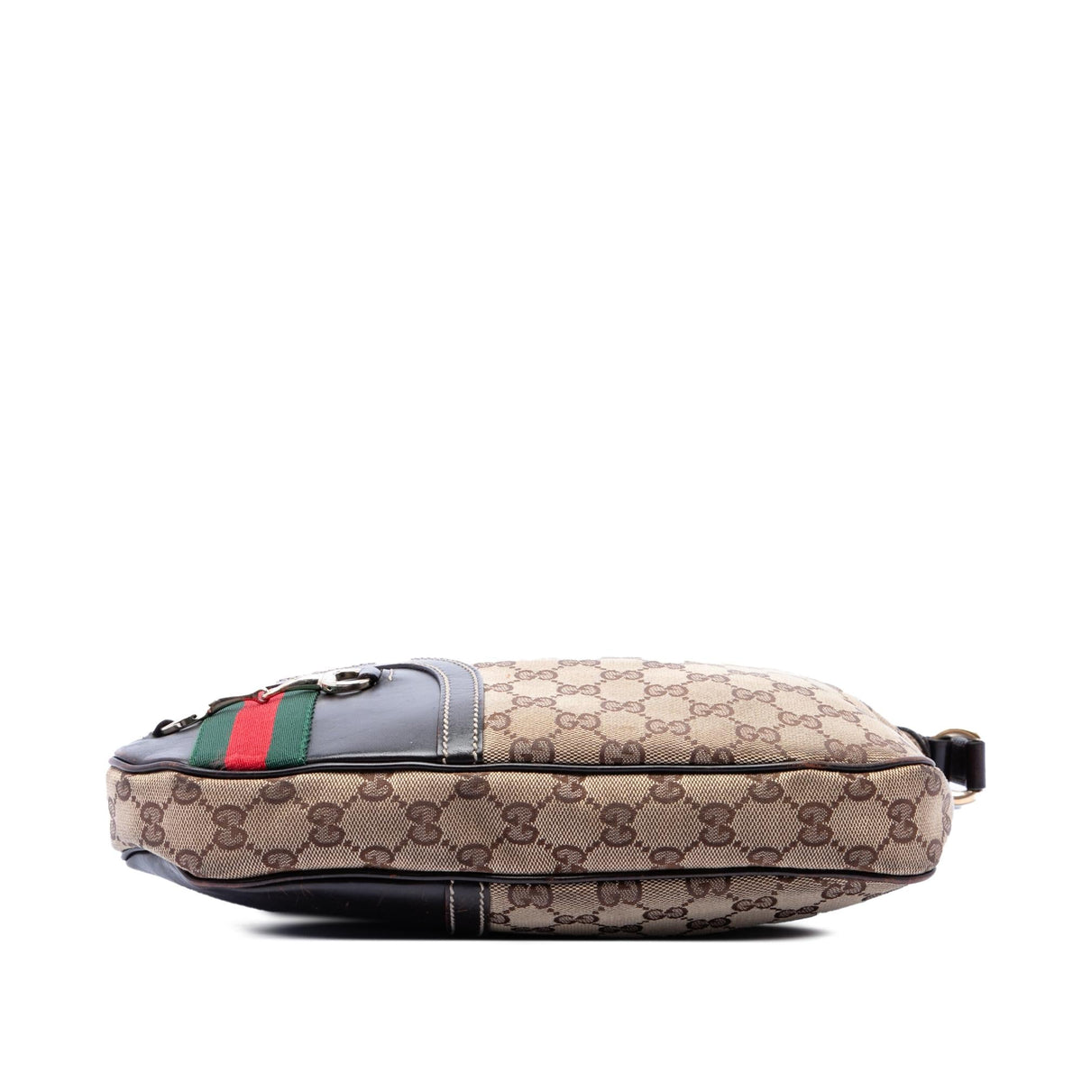 Gucci GG Canvas Horsebit Web Crossbody