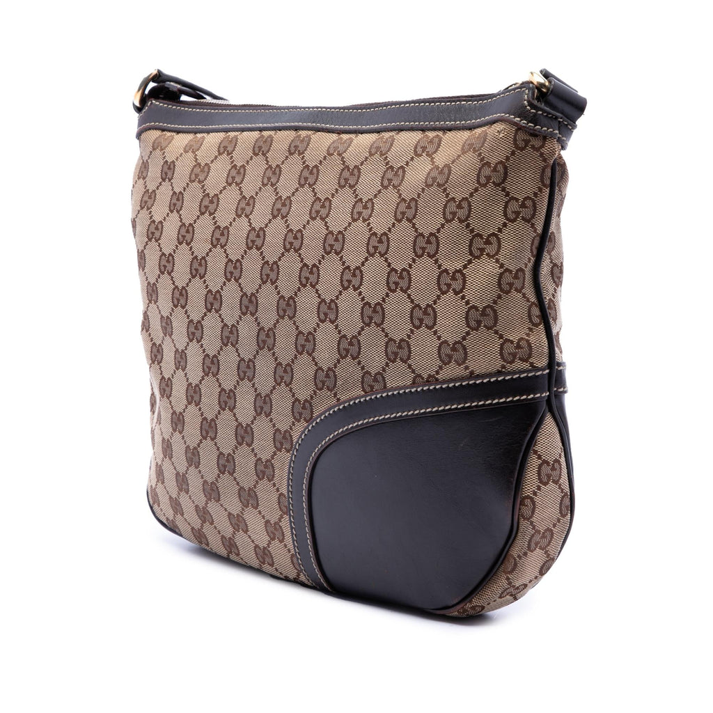 Gucci GG Canvas Horsebit Web Crossbody