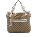 Gucci GG Canvas Icon Bit Zip Tote