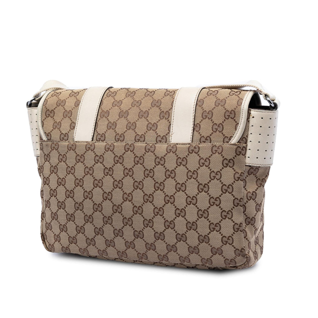 Gucci GG Canvas Messenger Bag