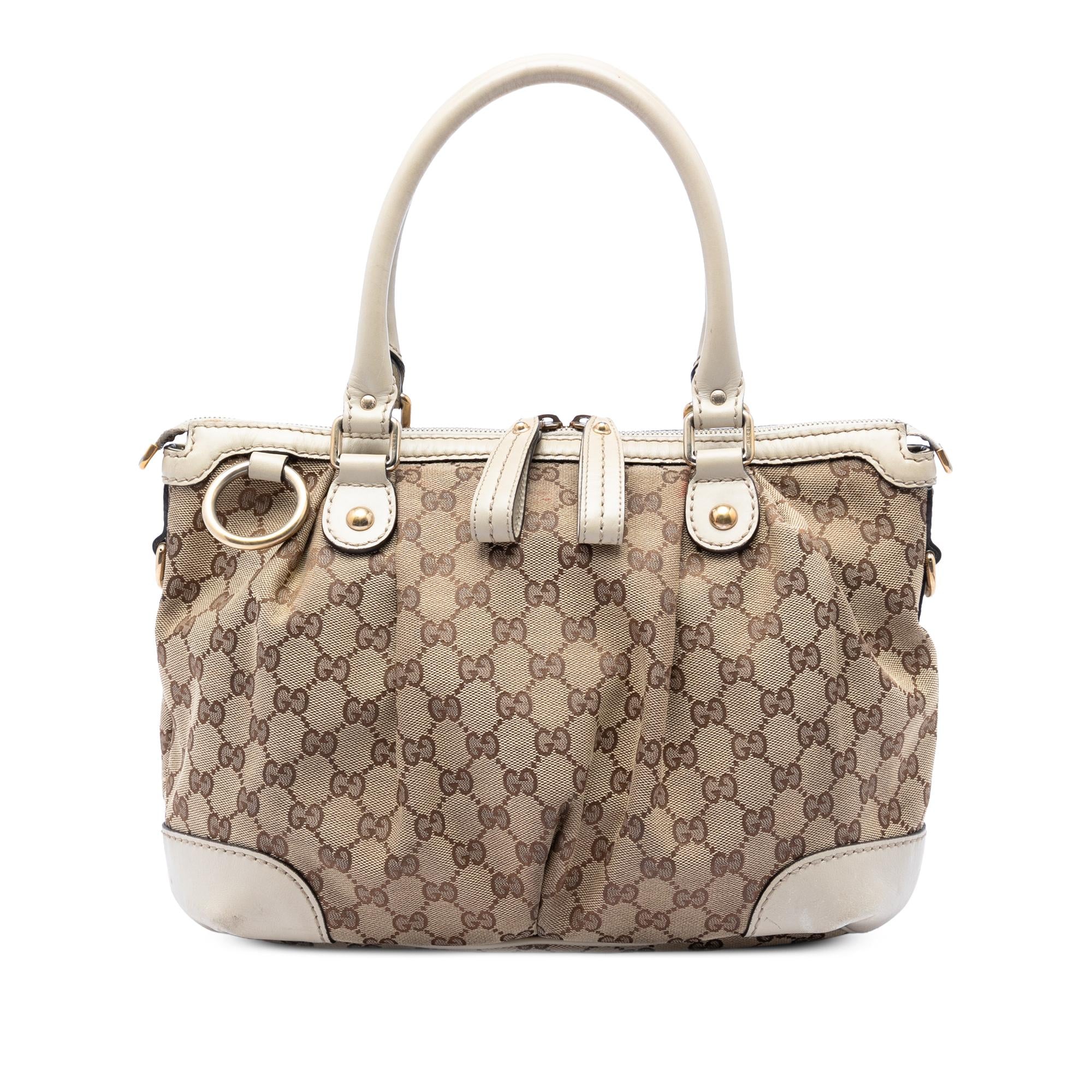 Gucci GG Canvas Sukey Satchel