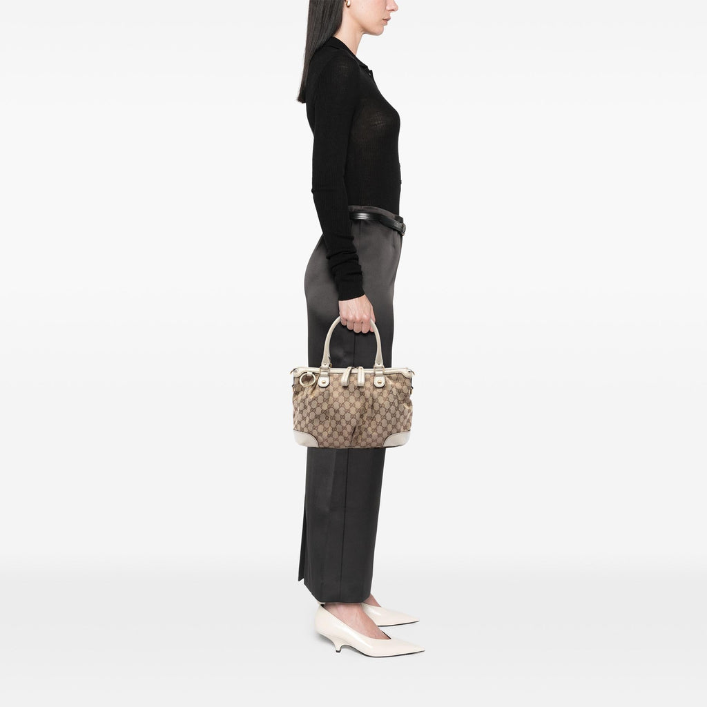 Gucci GG Canvas Sukey Satchel