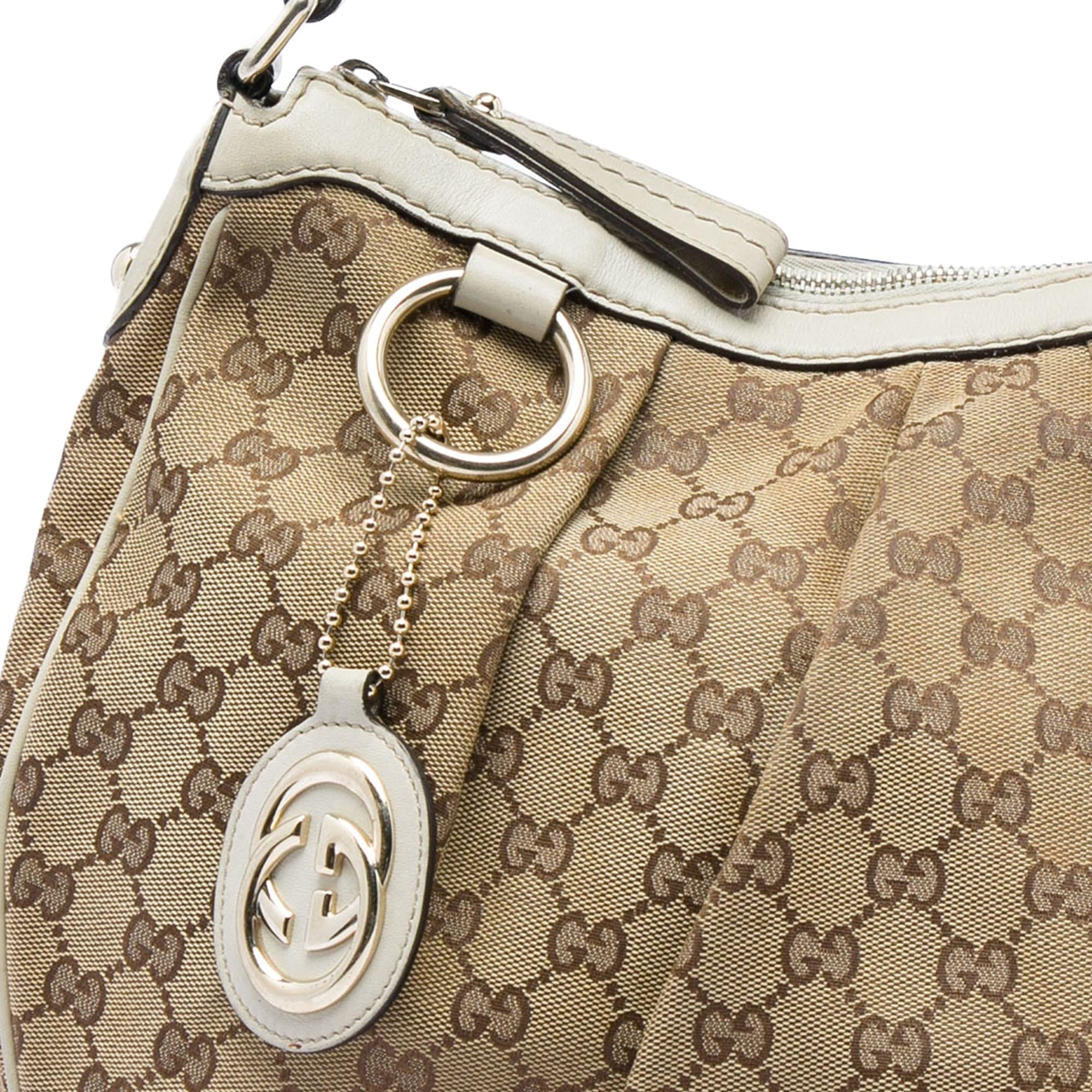 Gucci GG Canvas Sukey Shoulder Bag