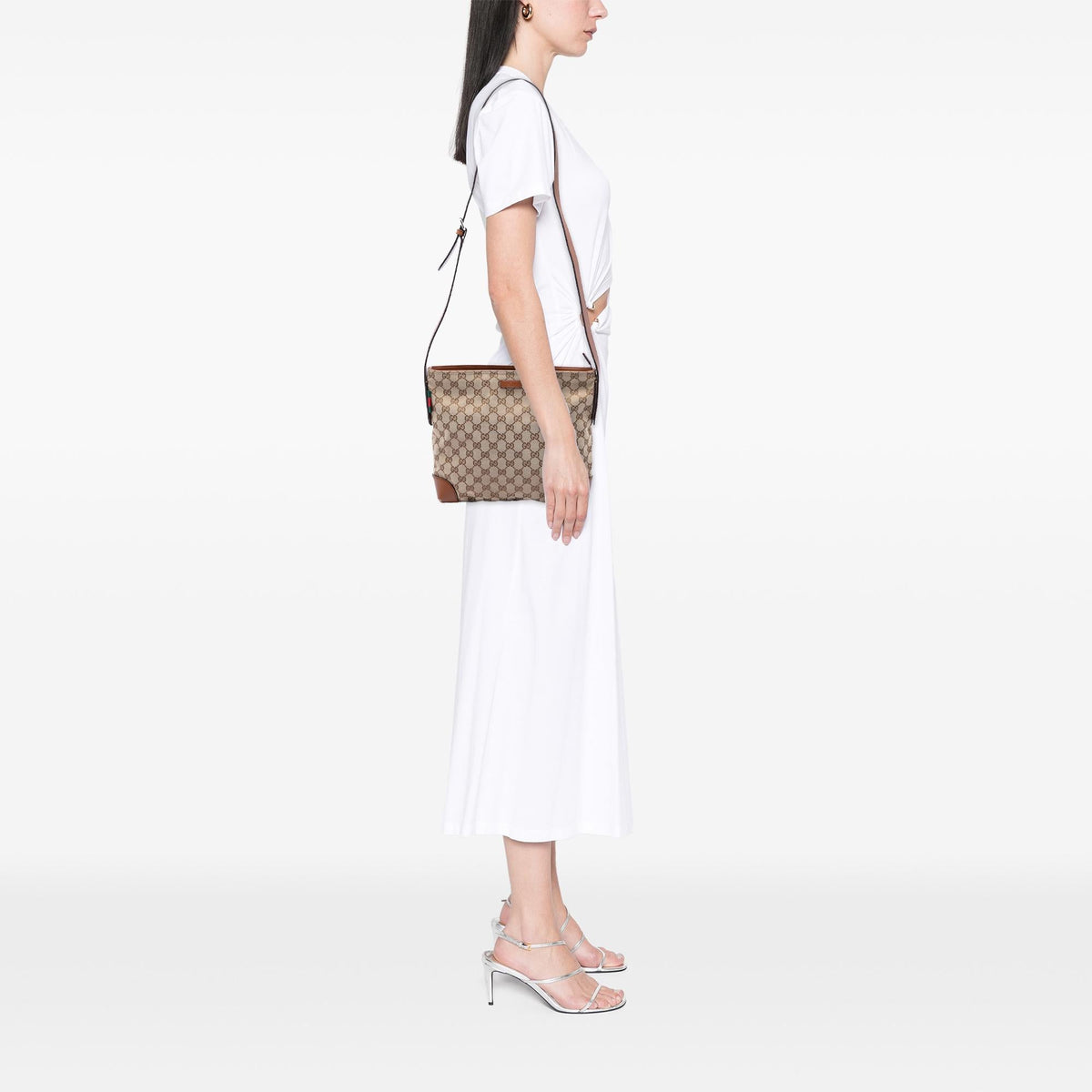 Gucci GG Canvas Web Crossbody