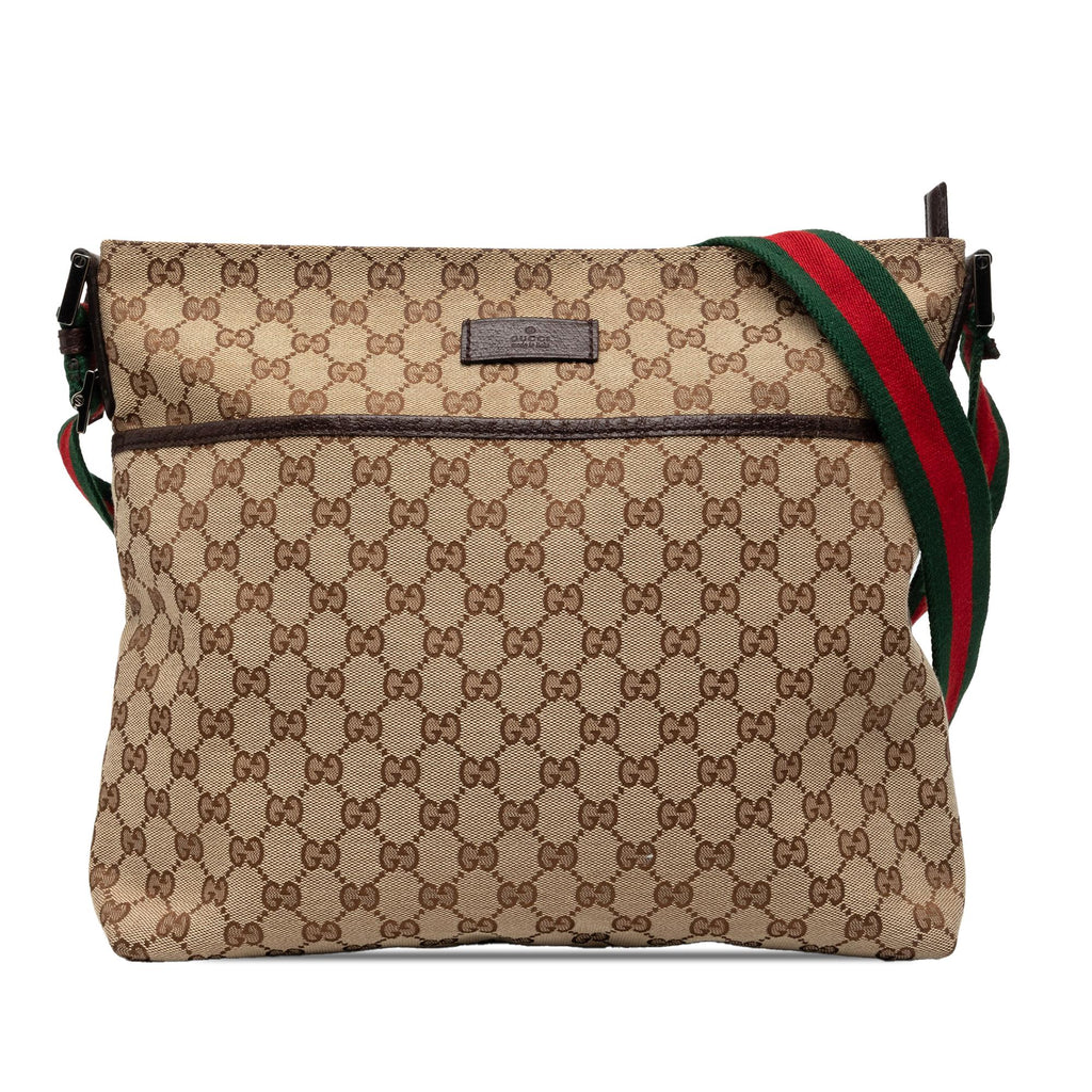 Gucci GG Canvas Web Crossbody