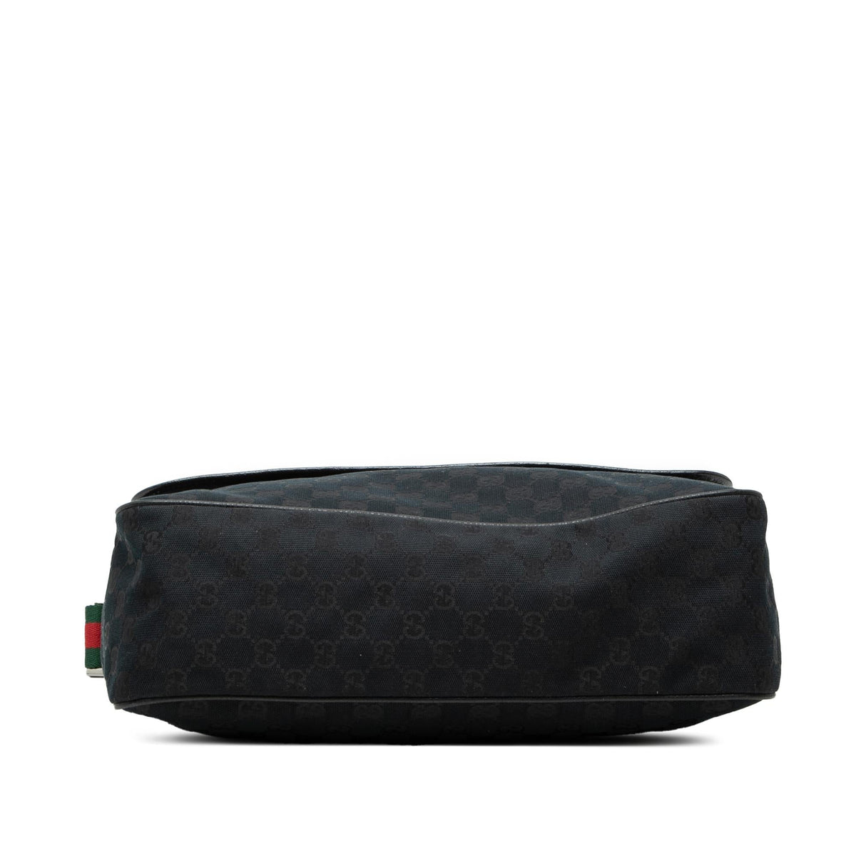 Gucci GG Canvas Web Flap Messenger Bag