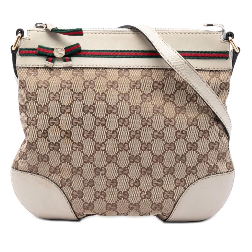 Gucci GG Canvas Web Mayfair Crossbody