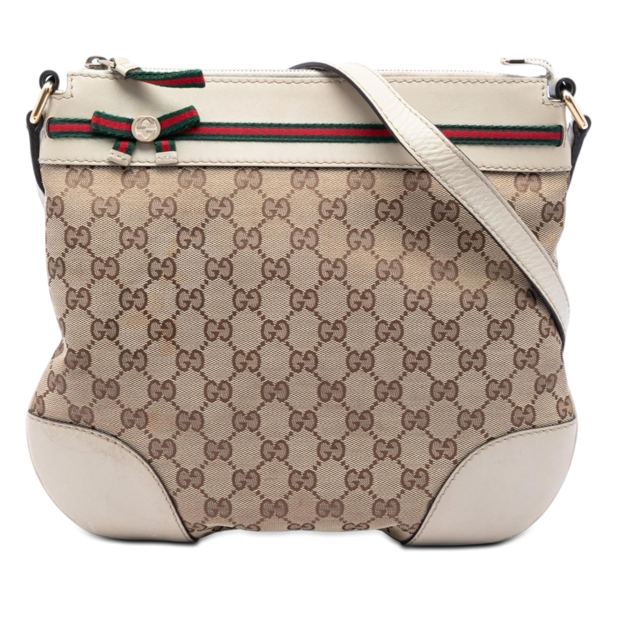 Gucci GG Canvas Web Mayfair Crossbody