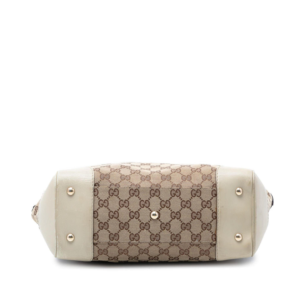 Gucci GG Canvas Web Mayfair Tote