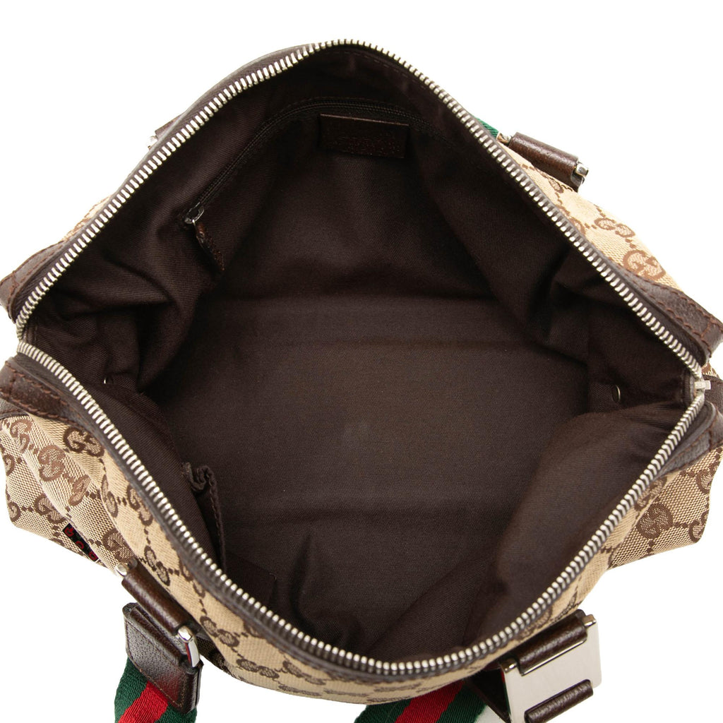 Gucci GG Canvas Web Pop Handbag