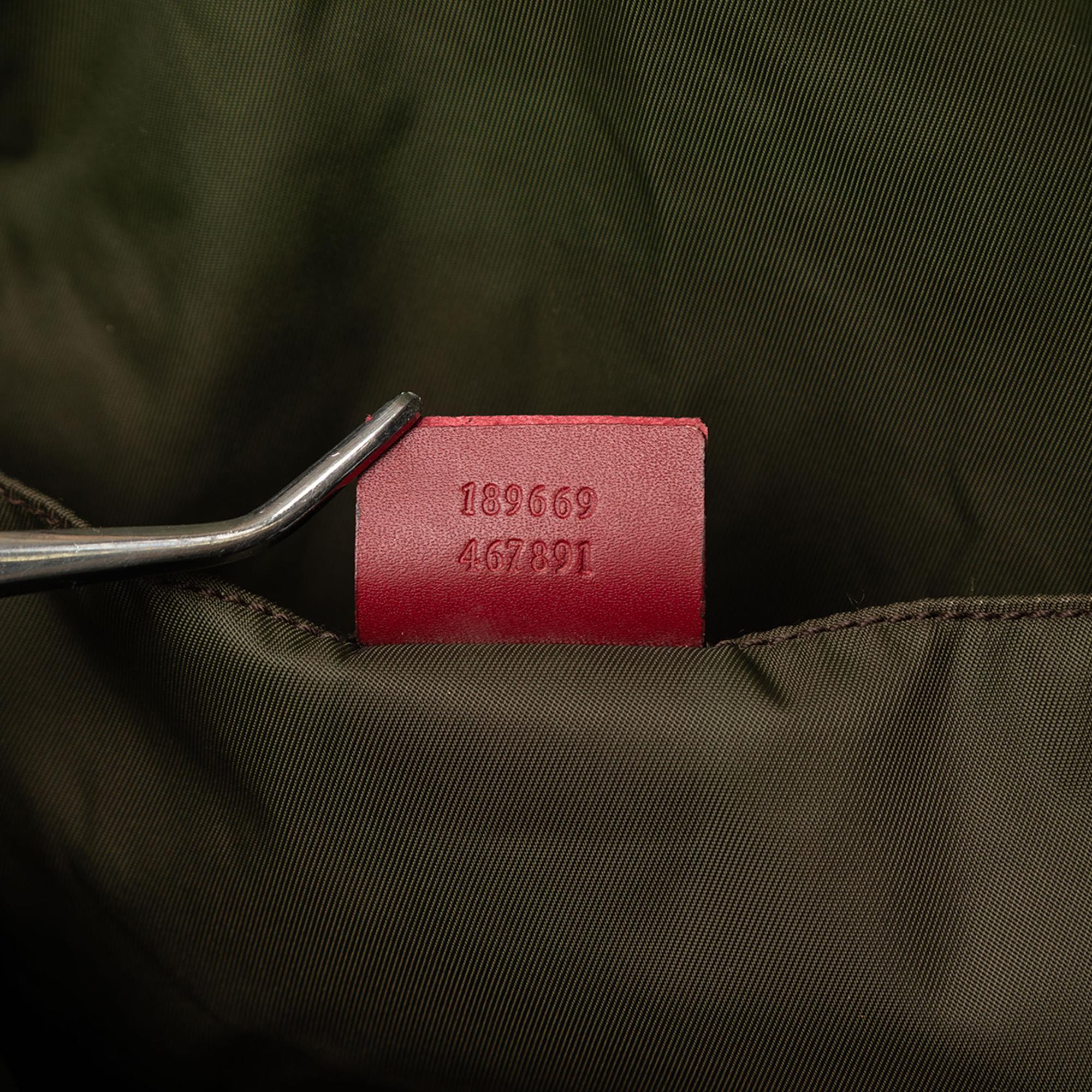 Gucci GG Canvas Web Tote