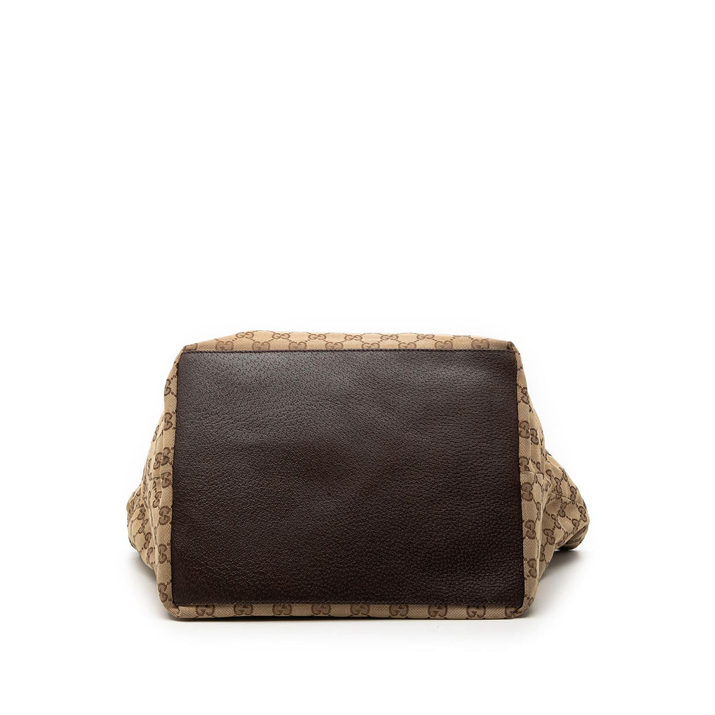 Gucci GG Canvas Web Tote