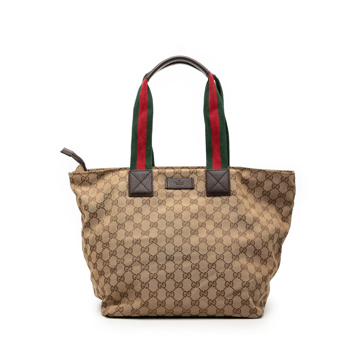 Gucci GG Canvas Web Tote