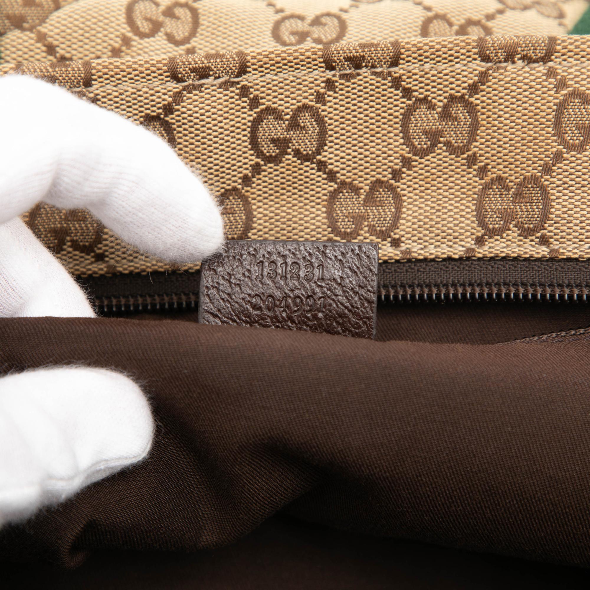Gucci GG Canvas Web Tote