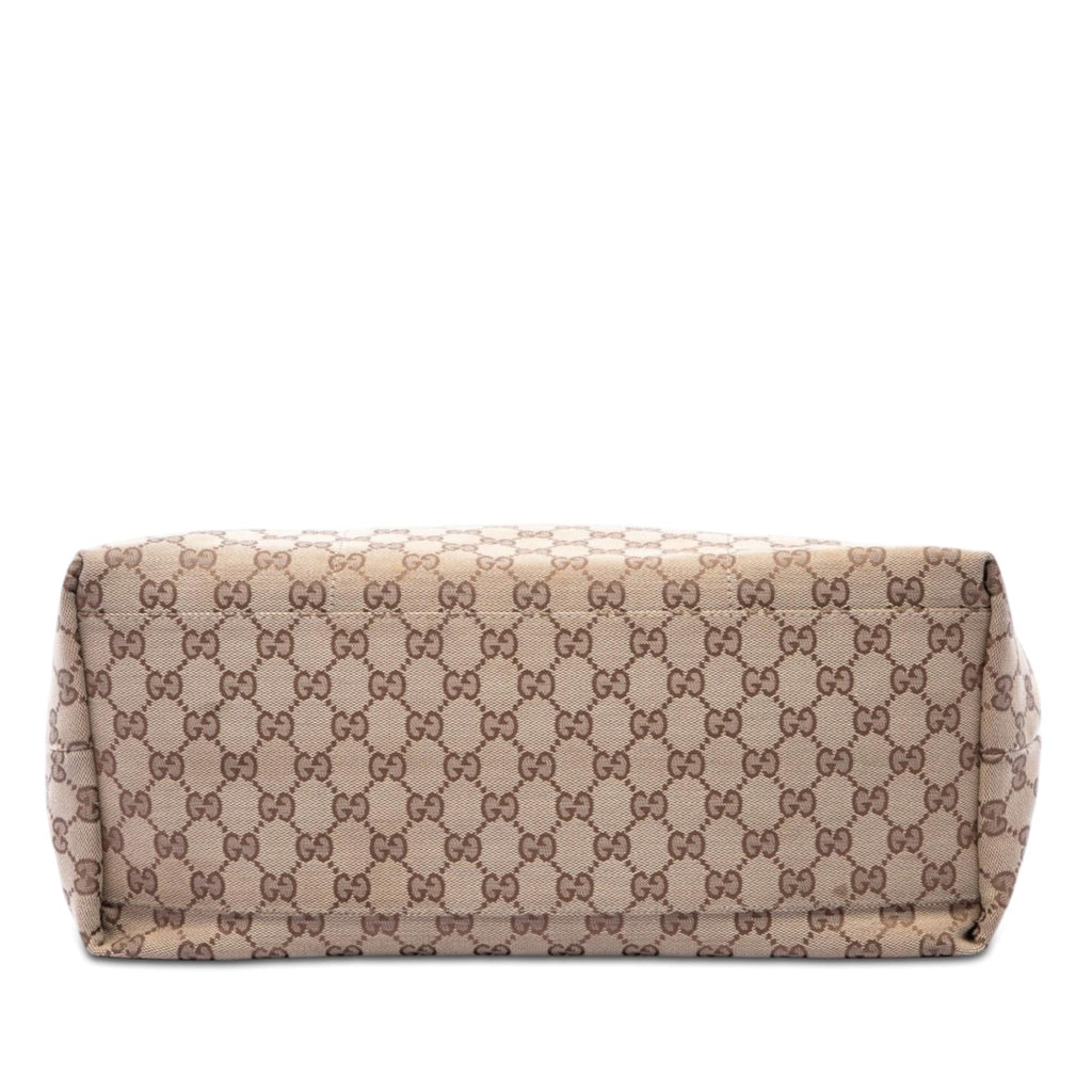 Gucci GG Canvas Web Tote