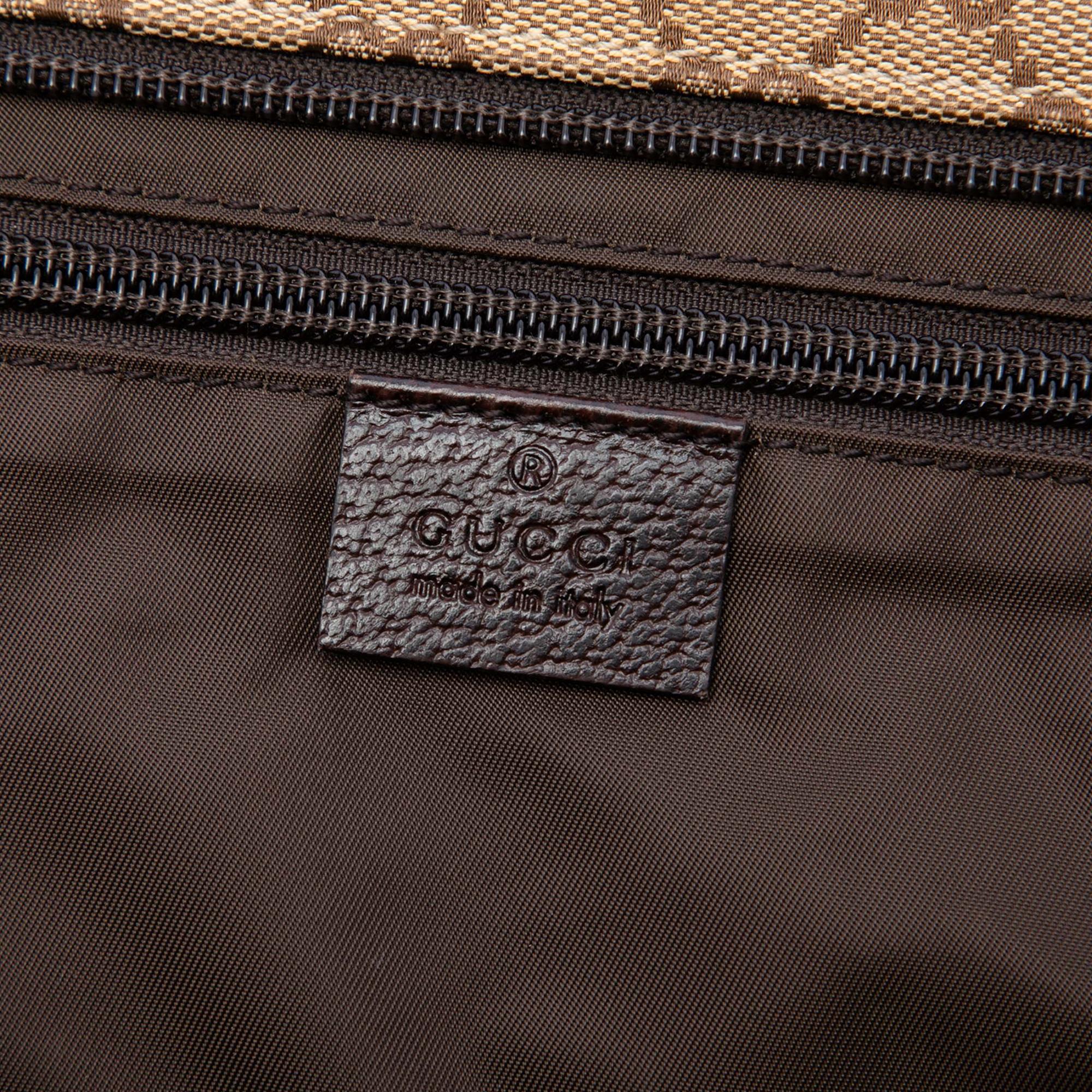 Gucci GG Canvas Web Tote