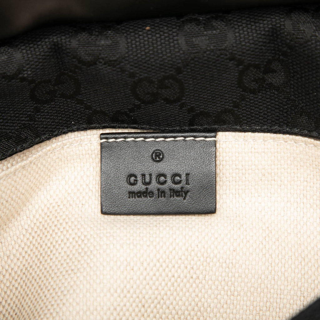 Gucci GG Canvas and Leather Web Belt Bag