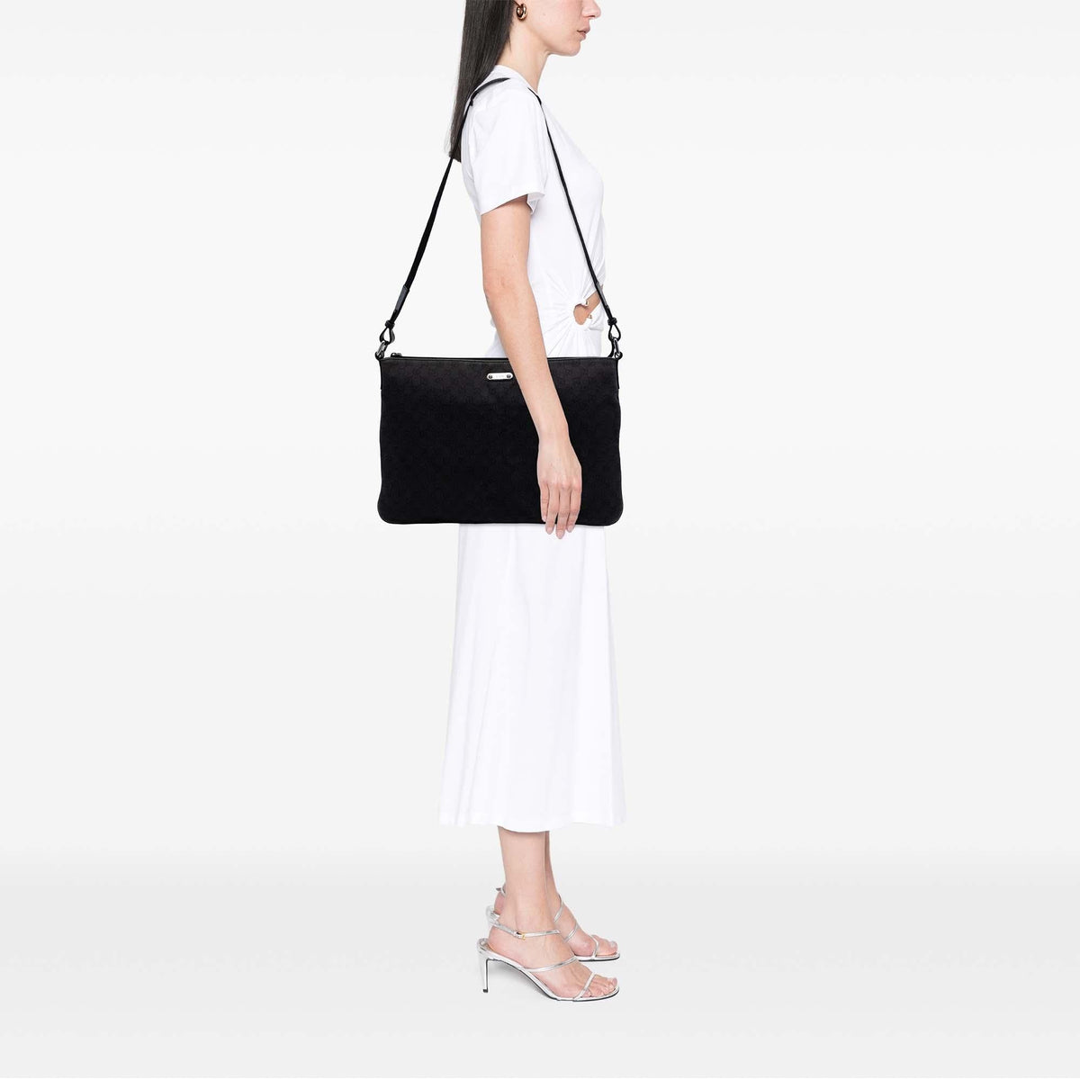 Gucci GG Denim Crossbody